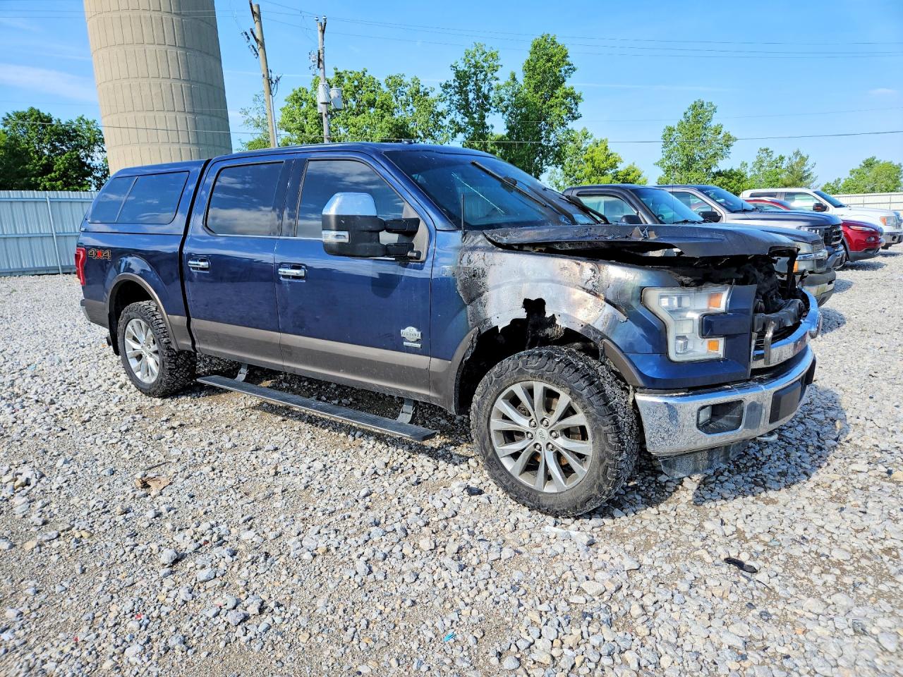 2015 Ford F150 Supercrew Blue vin: 1FTEW1EG5FFC06162