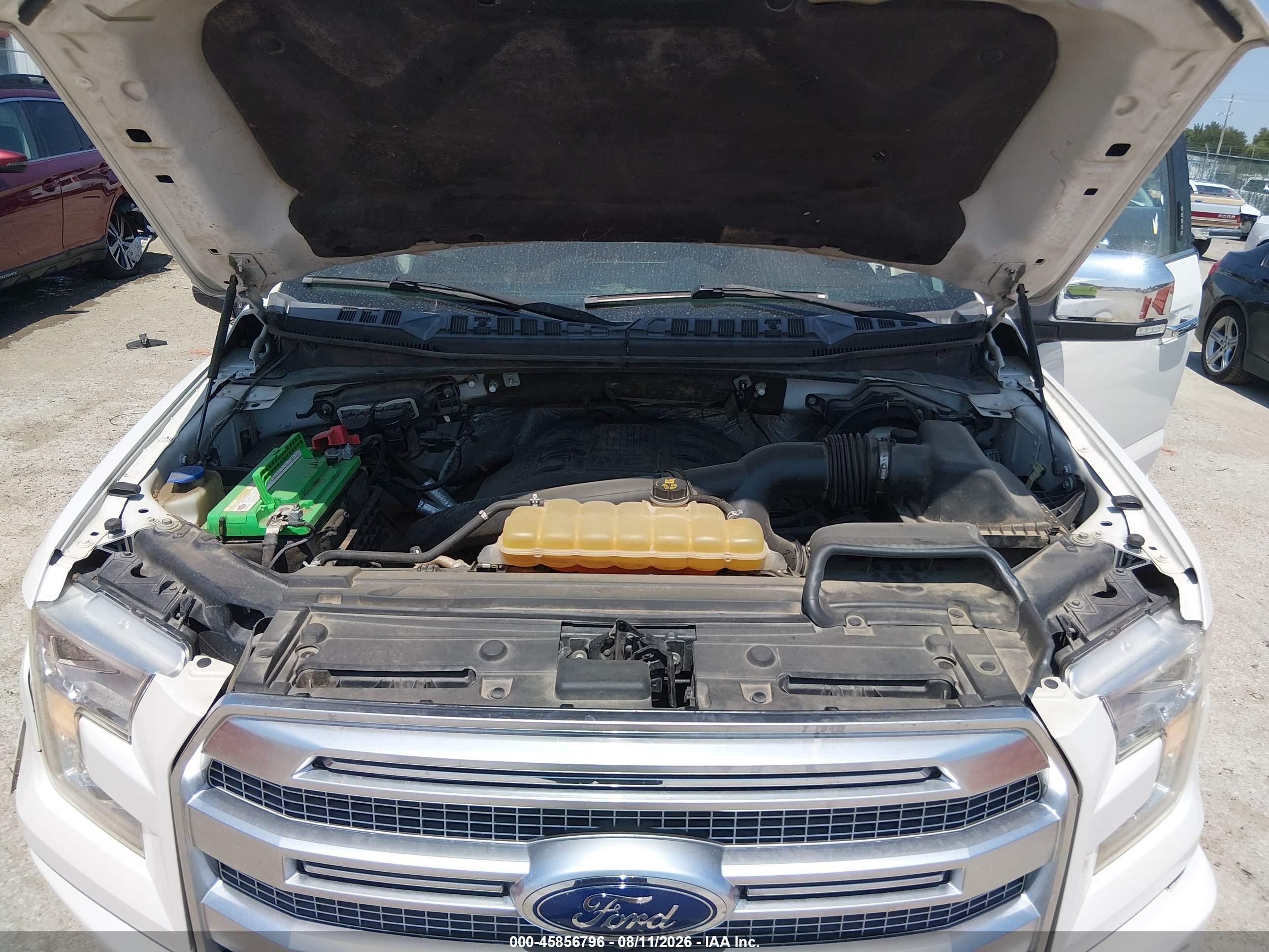 2015 Ford F-150 Platinum White vin: 1FTEW1EG5FFC06923