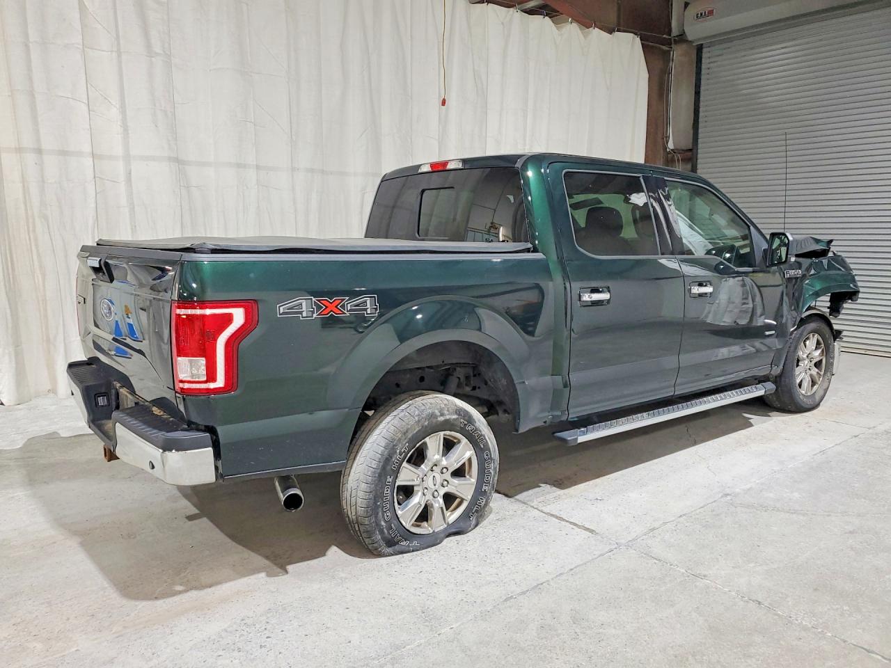 2015 Ford F150 Supercrew Green vin: 1FTEW1EG5FFC66930