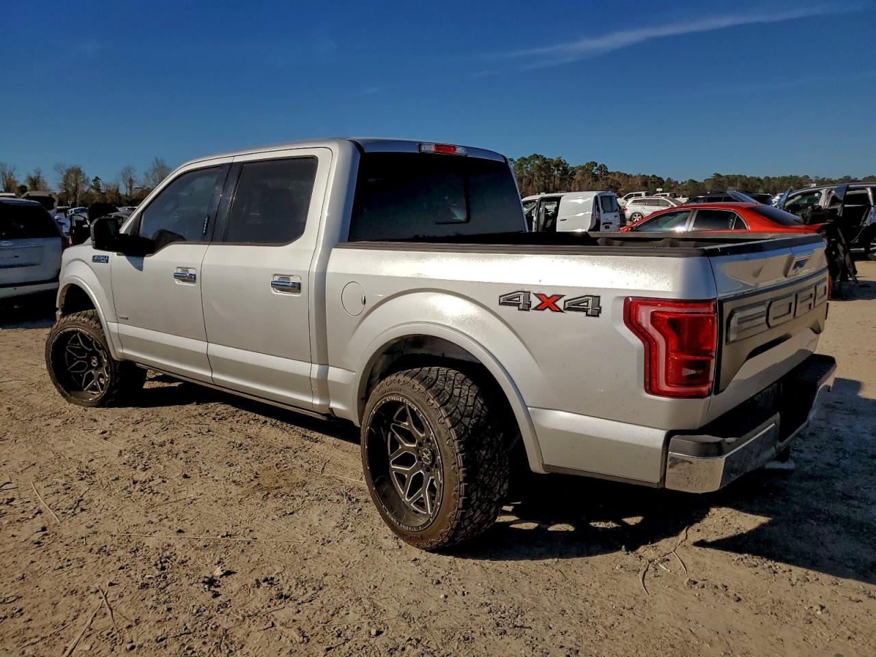 2015 Ford F150 Supercrew Silver vin: 1FTEW1EG5FFC69990