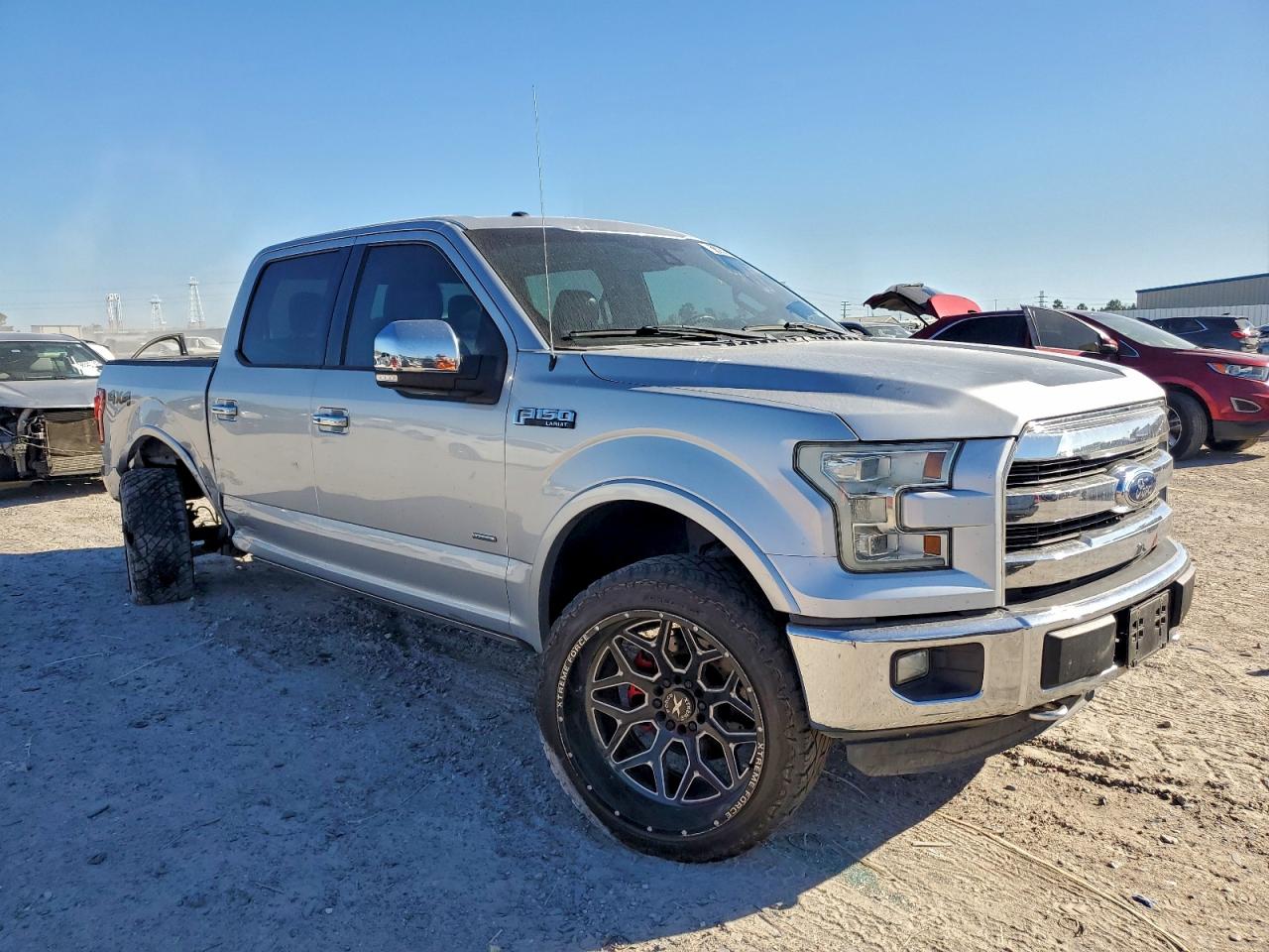 2015 Ford F150 Supercrew Silver vin: 1FTEW1EG5FFC69990