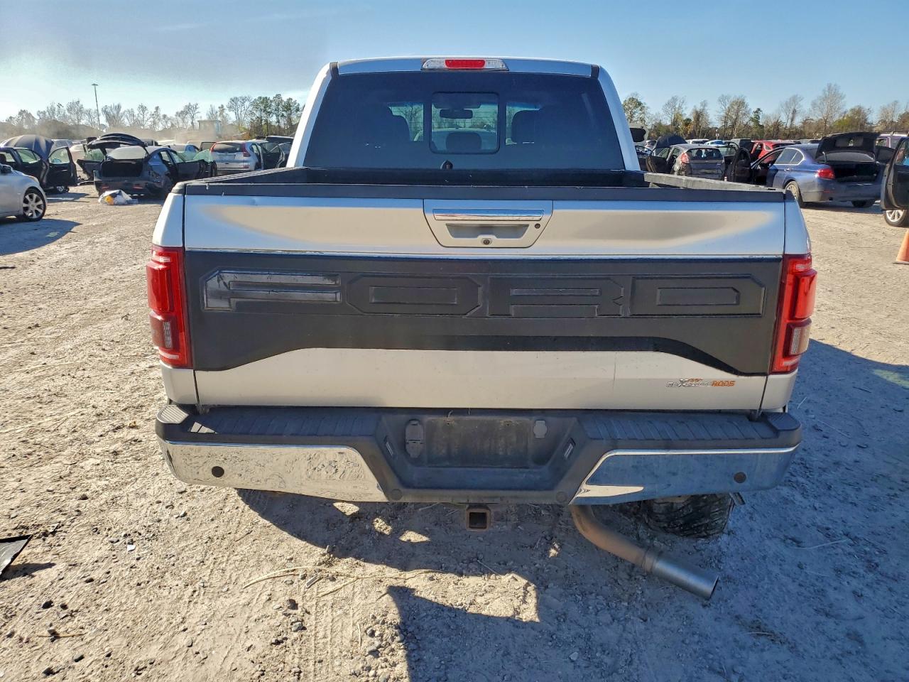 2015 Ford F150 Supercrew Silver vin: 1FTEW1EG5FFC69990