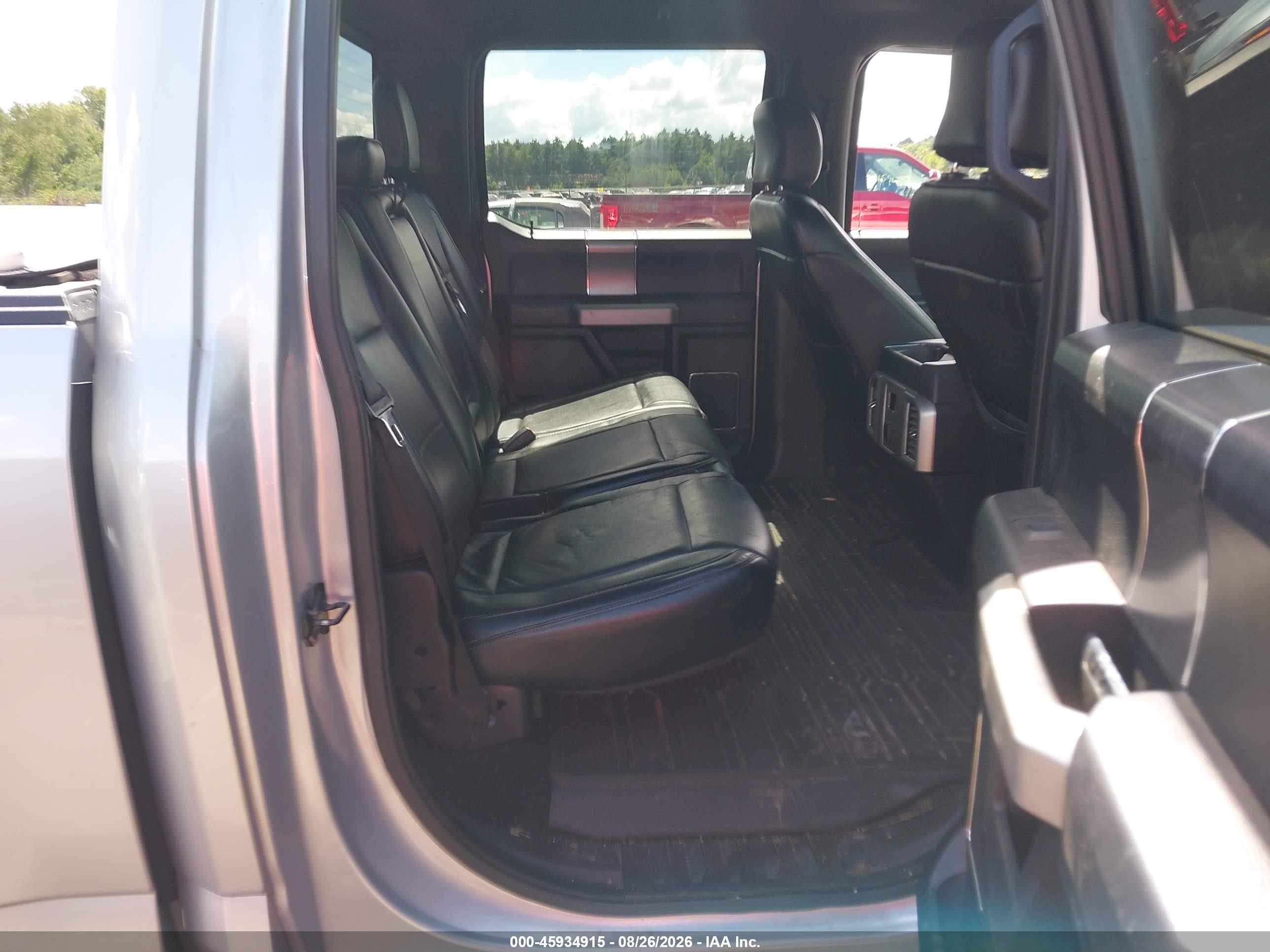 2015 Ford F-150 Lariat Silver vin: 1FTEW1EG5FFC97482