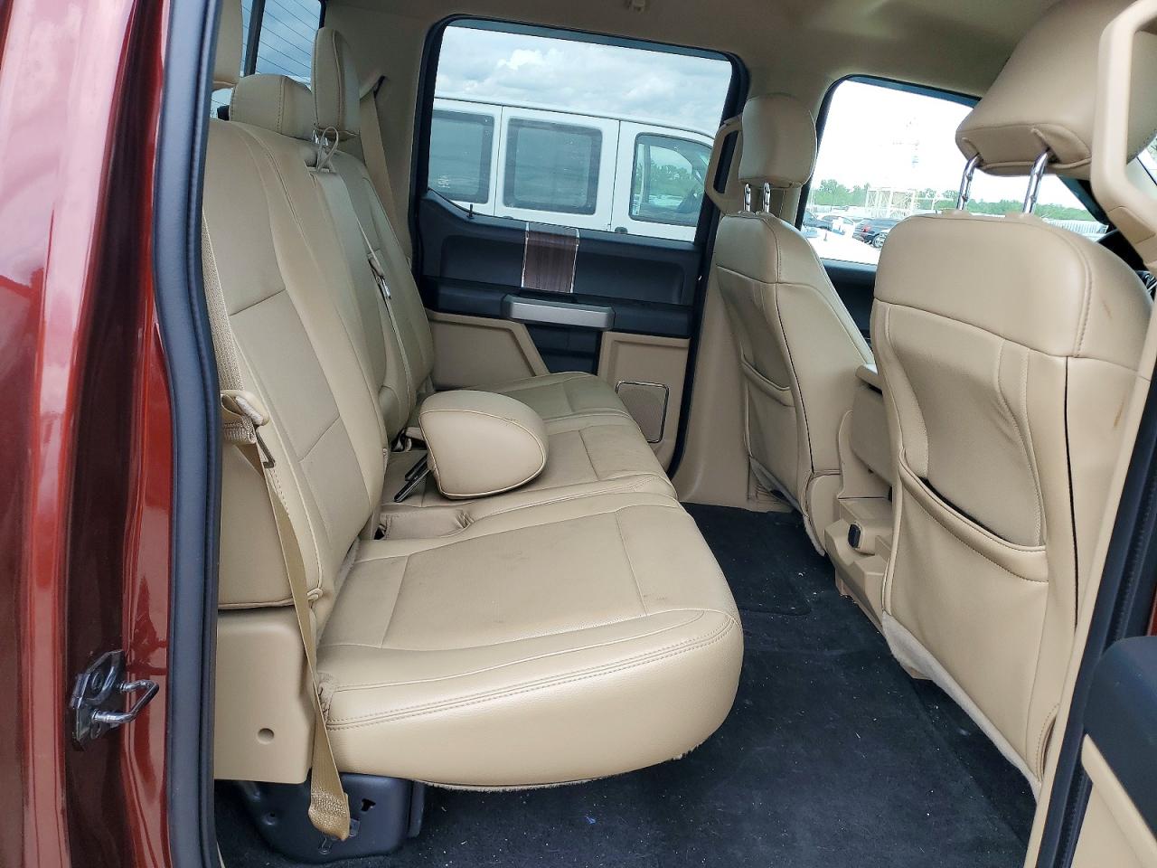 2015 Ford F150 Supercrew Maroon vin: 1FTEW1EG5FKD09489