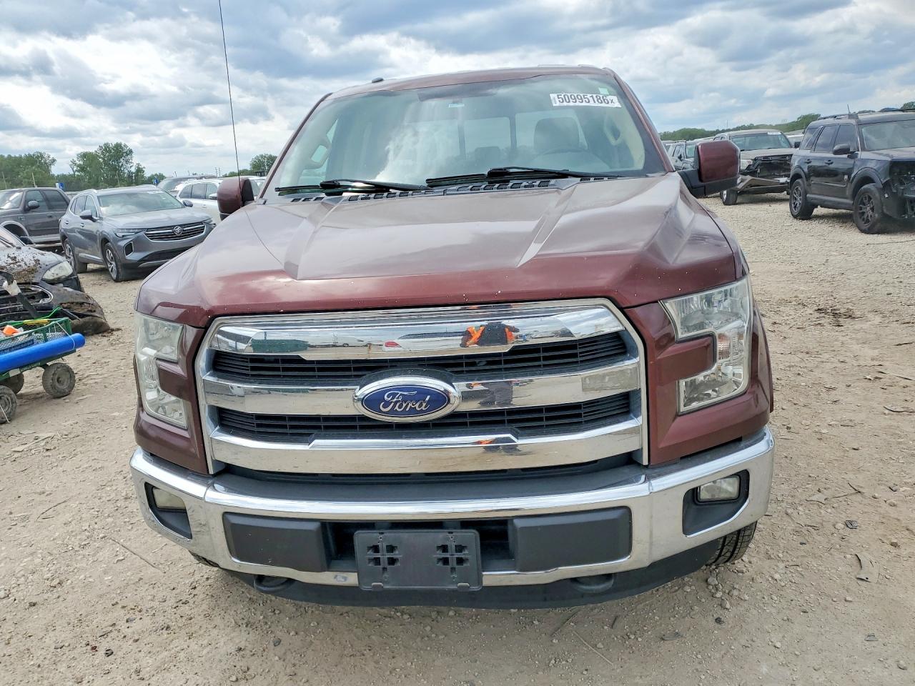 2015 Ford F150 Supercrew Maroon vin: 1FTEW1EG5FKD09489