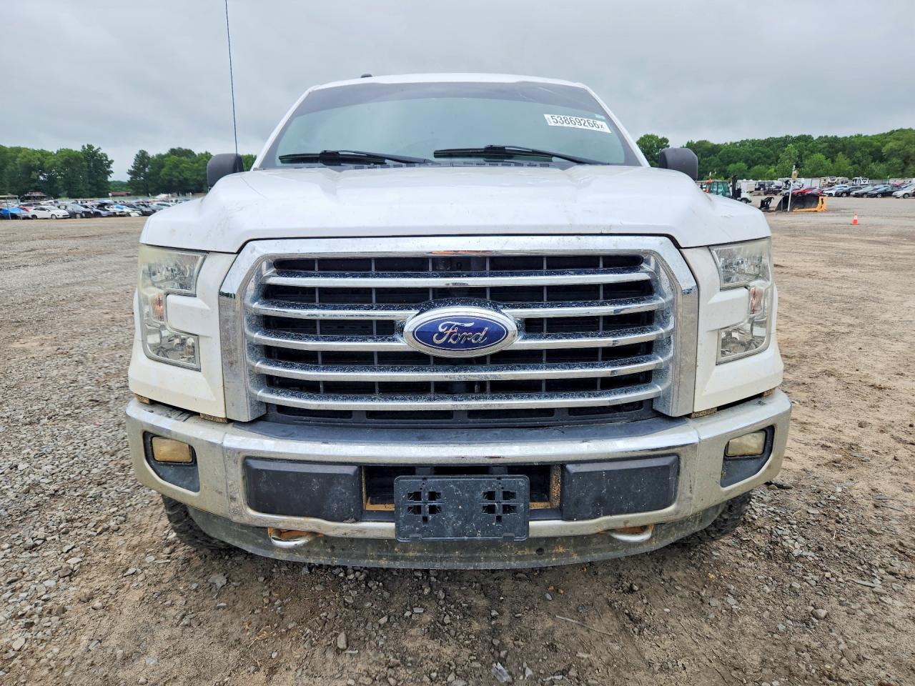 2015 Ford F150 Supercrew Белый vin: 1FTEW1EG5FKE34511