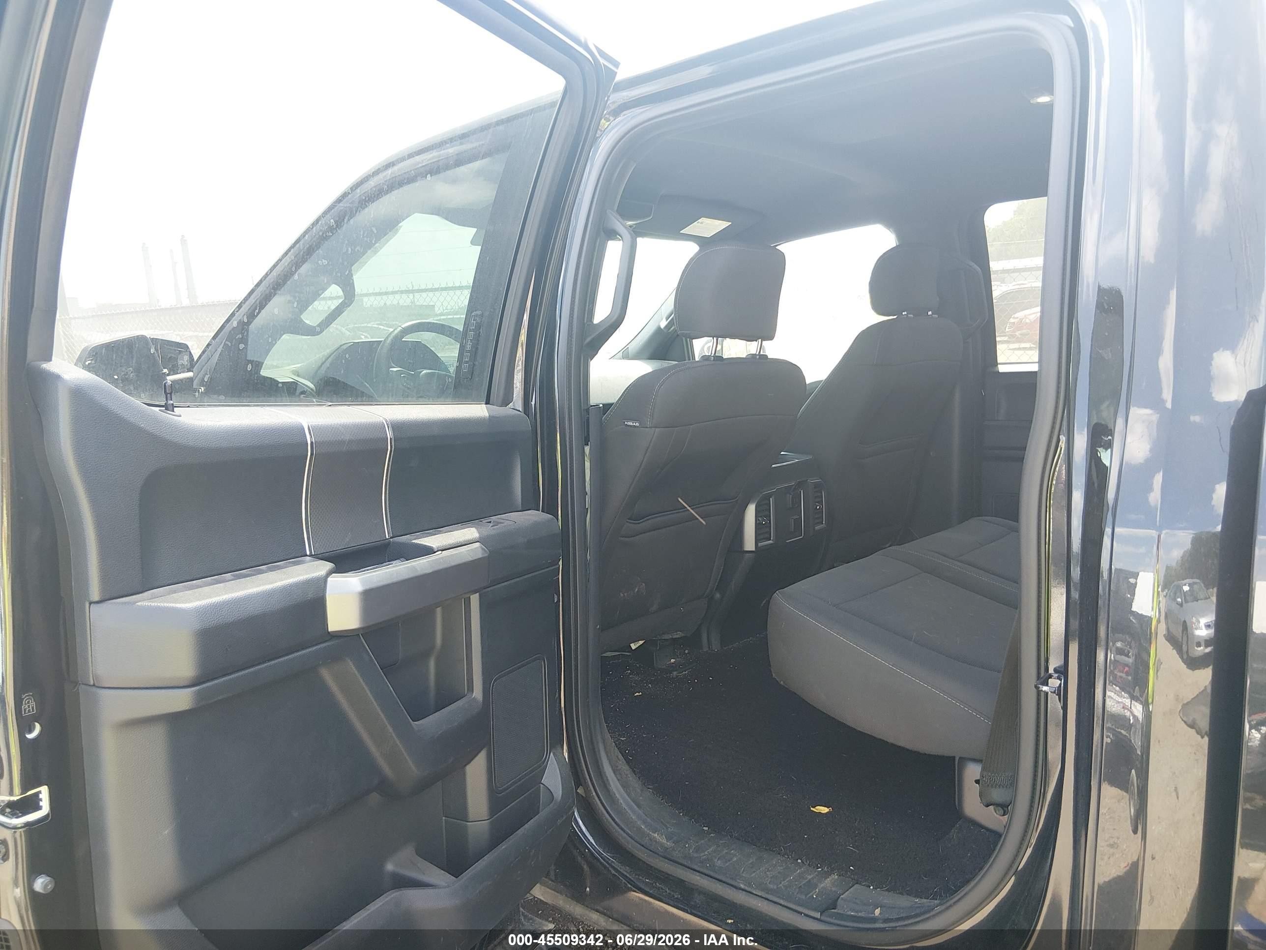 2015 Ford F-150 Xlt Black vin: 1FTEW1EG5FKE69310