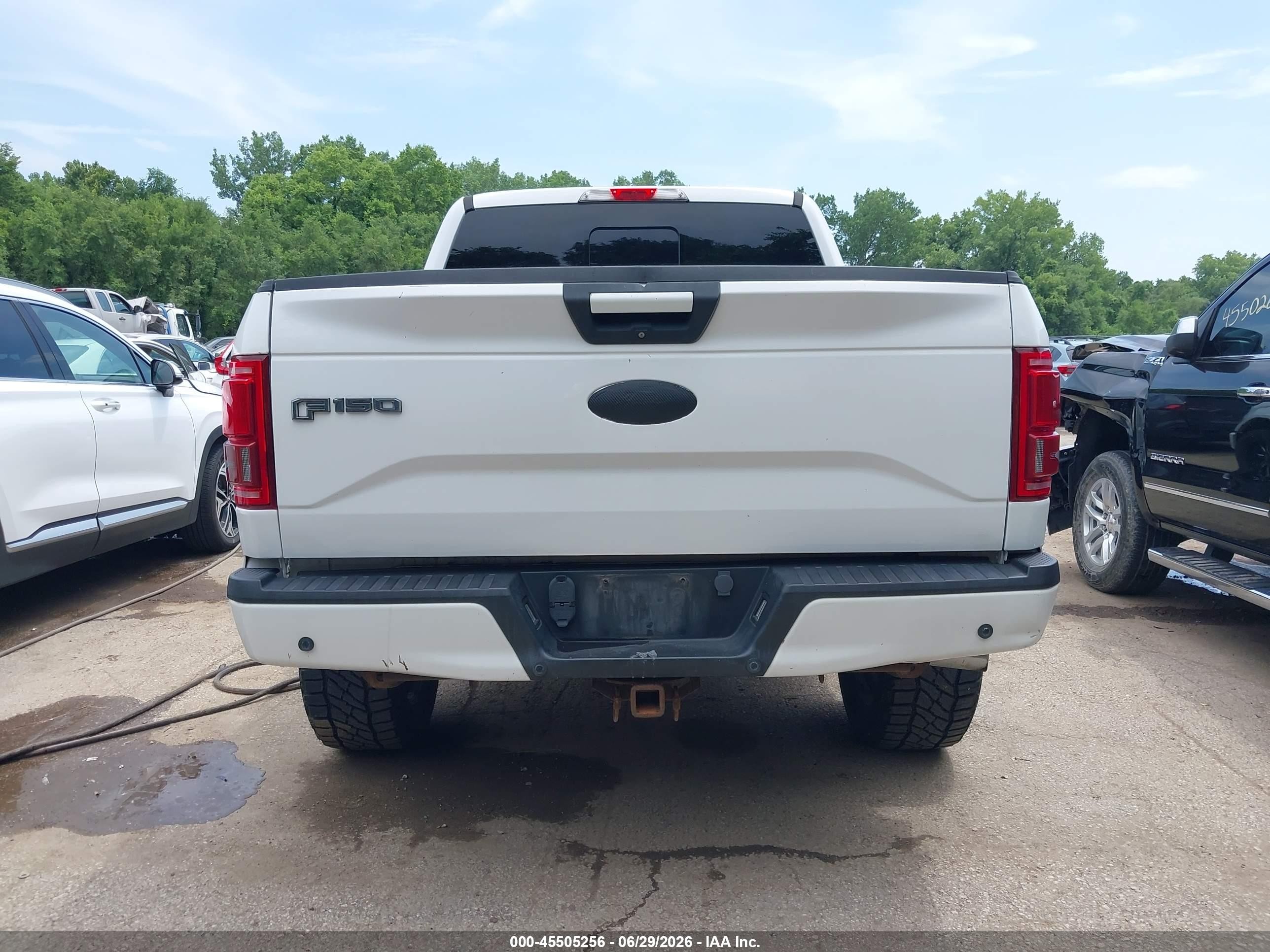 2015 Ford F-150 King Ranch/lariat/platinum/xl/xlt White vin: 1FTEW1EG5FKE73129