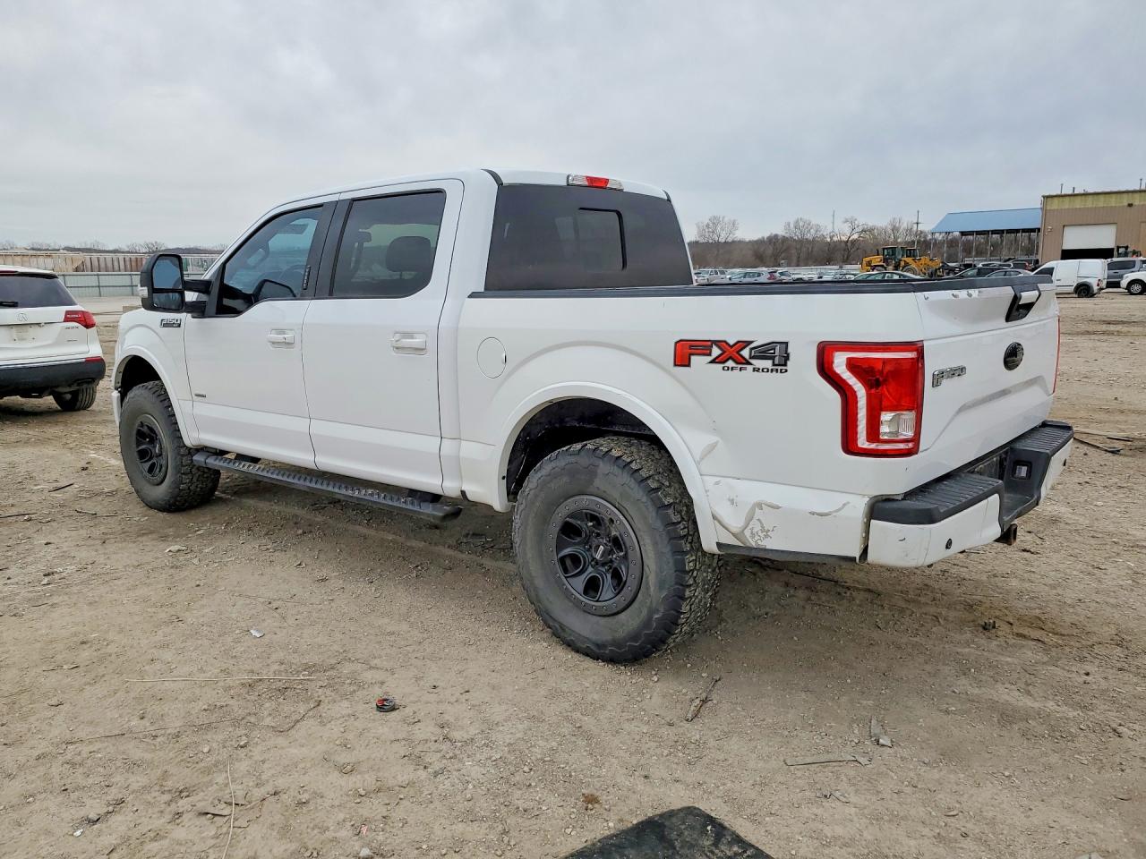 2016 Ford F150 Supercrew White vin: 1FTEW1EG5GKD15813