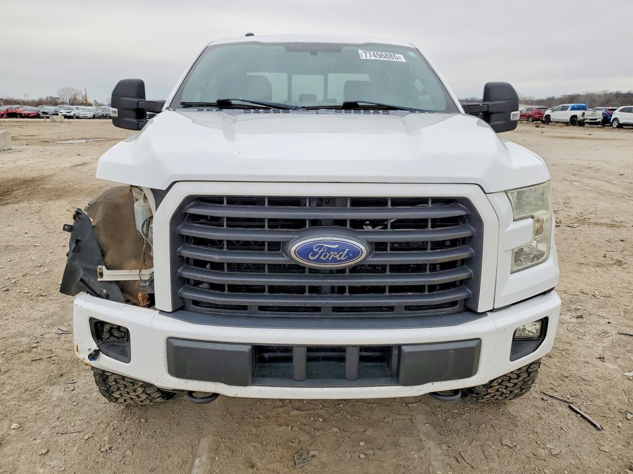 2016 Ford F150 Supercrew White vin: 1FTEW1EG5GKD15813