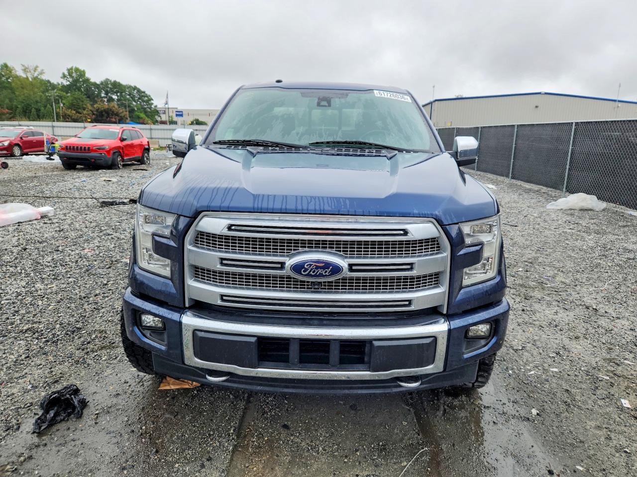 2017 Ford F150 Supercrew Blue vin: 1FTEW1EG5HFC59530