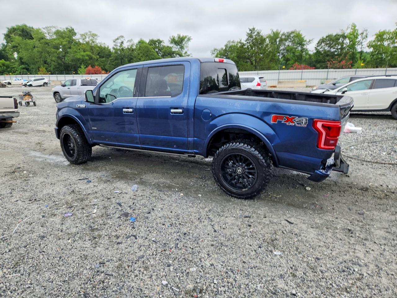 2017 Ford F150 Supercrew Blue vin: 1FTEW1EG5HFC59530