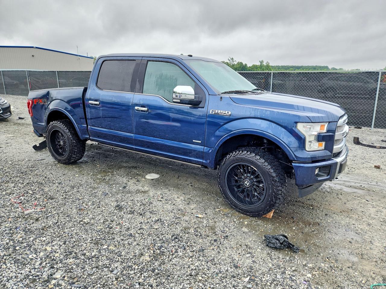 2017 Ford F150 Supercrew Blue vin: 1FTEW1EG5HFC59530