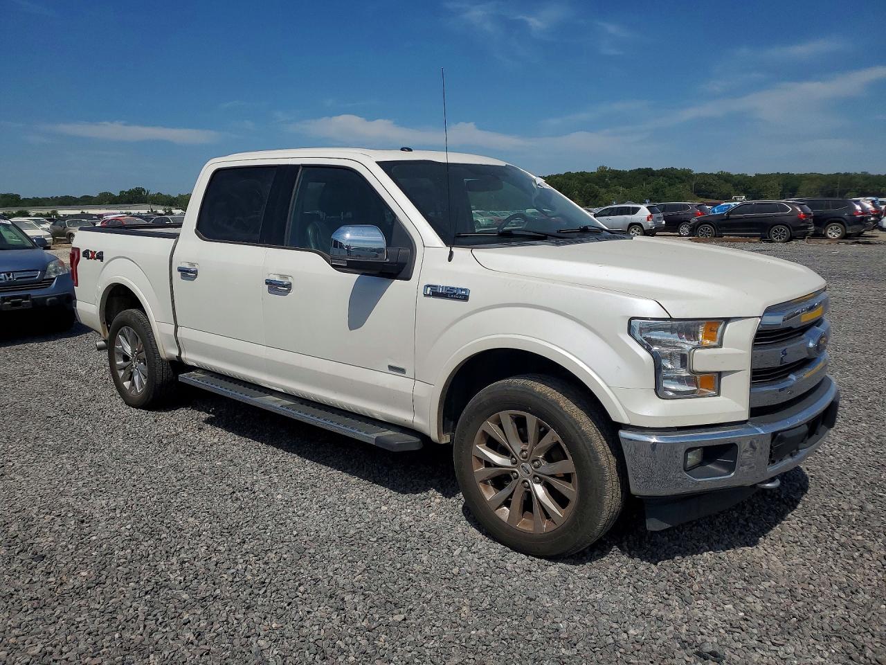 2017 Ford F150 Supercrew White vin: 1FTEW1EG5HKC82183