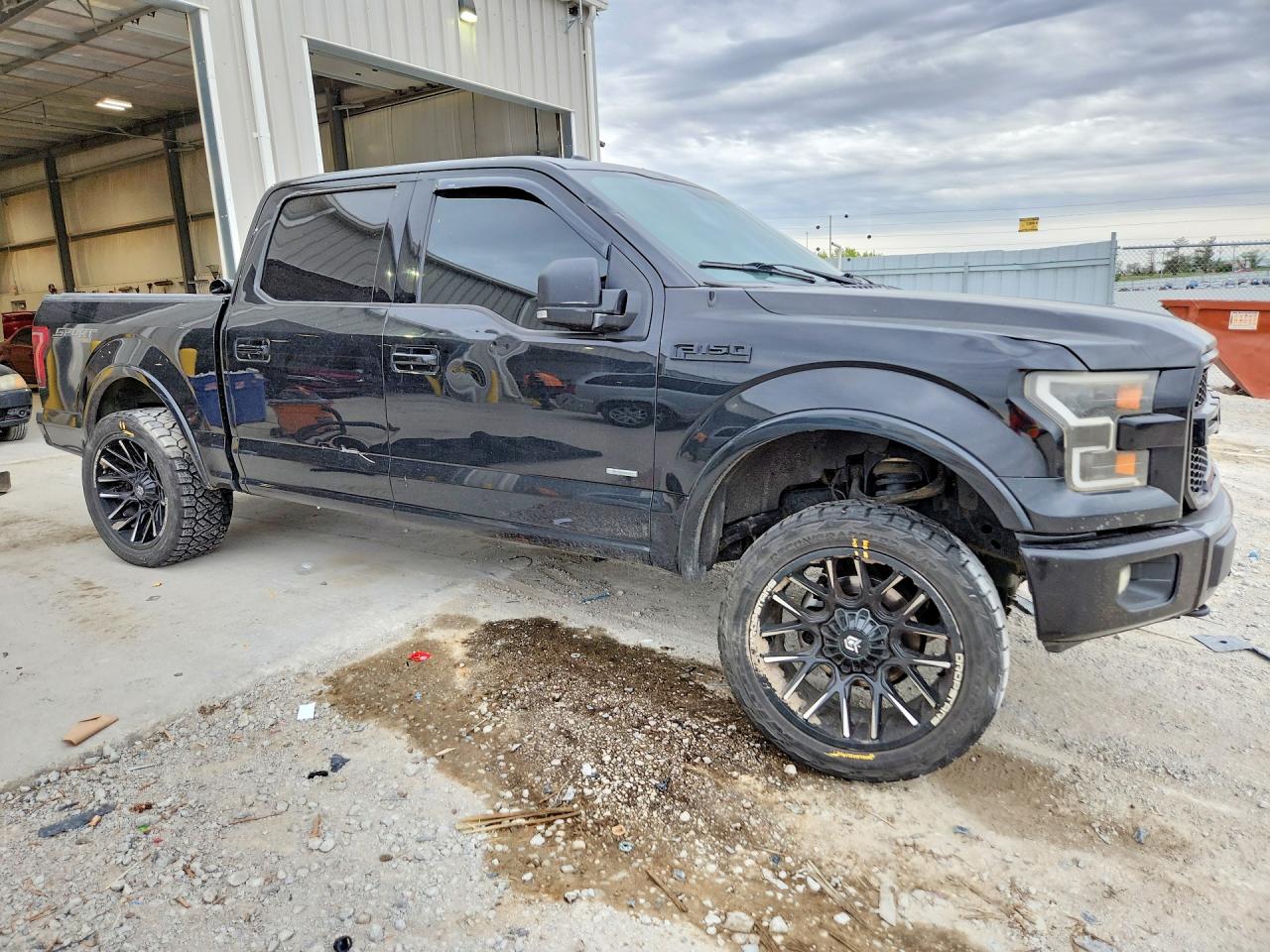 2015 Ford F150 Supercrew Black vin: 1FTEW1EG6FFA20128