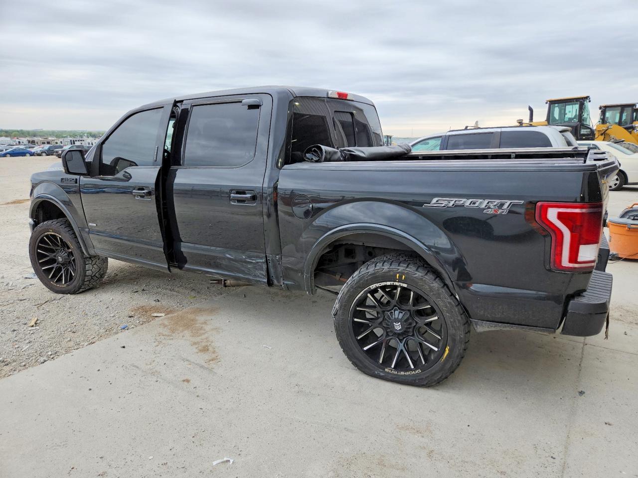 2015 Ford F150 Supercrew Black vin: 1FTEW1EG6FFA20128
