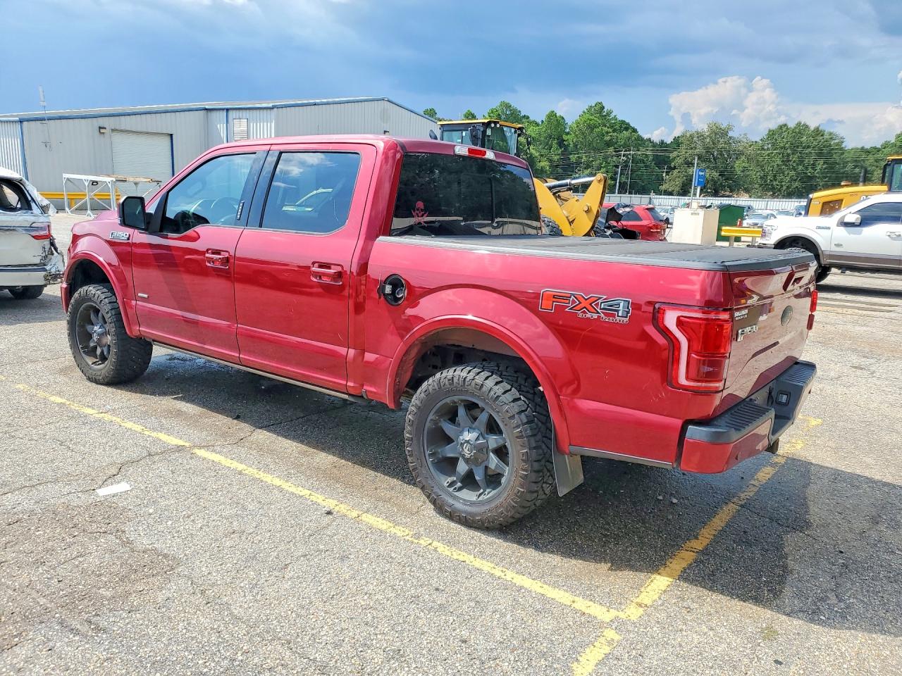 2015 Ford F150 Supercrew Red vin: 1FTEW1EG6FFB41290