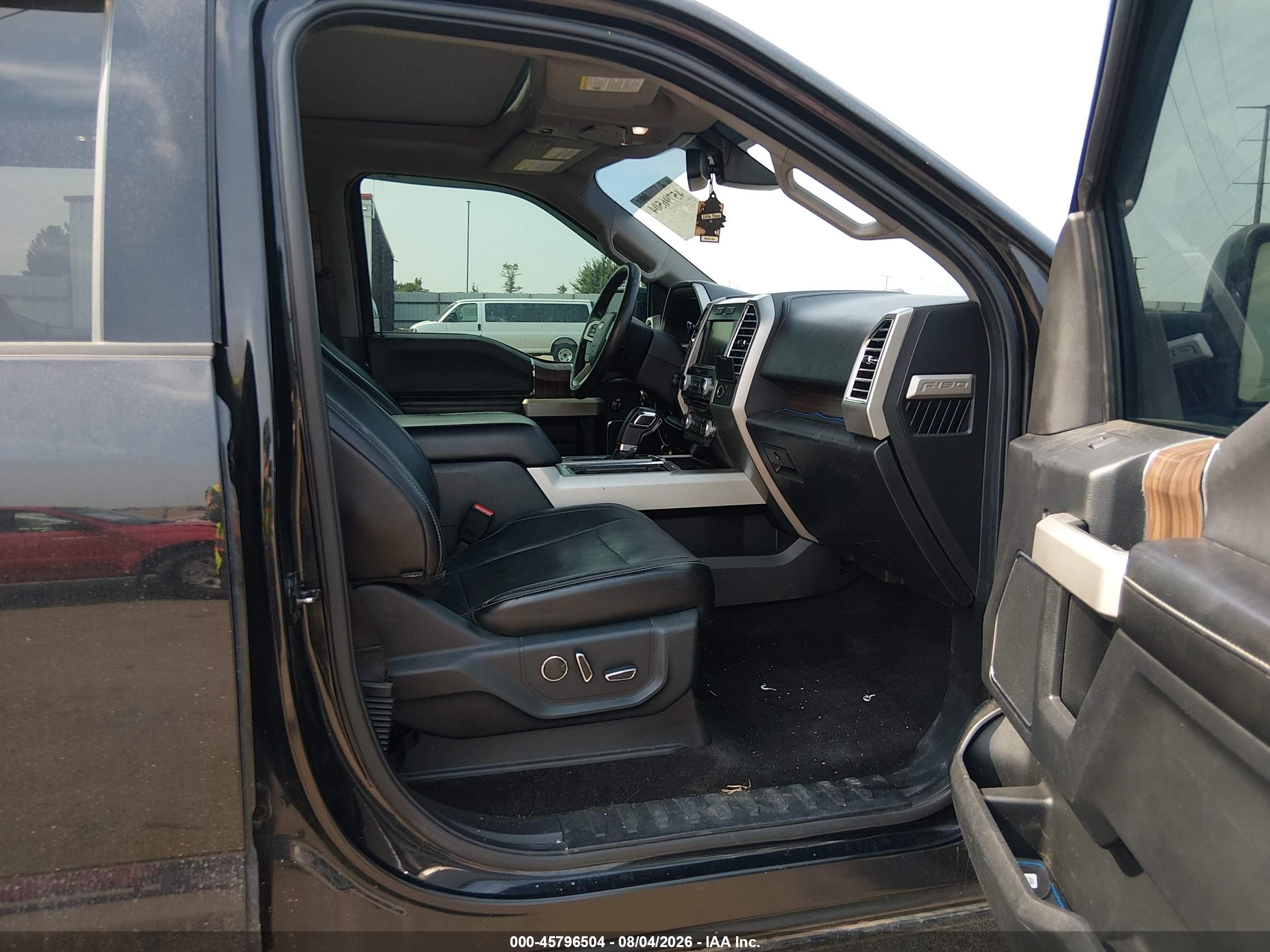 2015 Ford F-150 Lariat Black vin: 1FTEW1EG6FFB51835