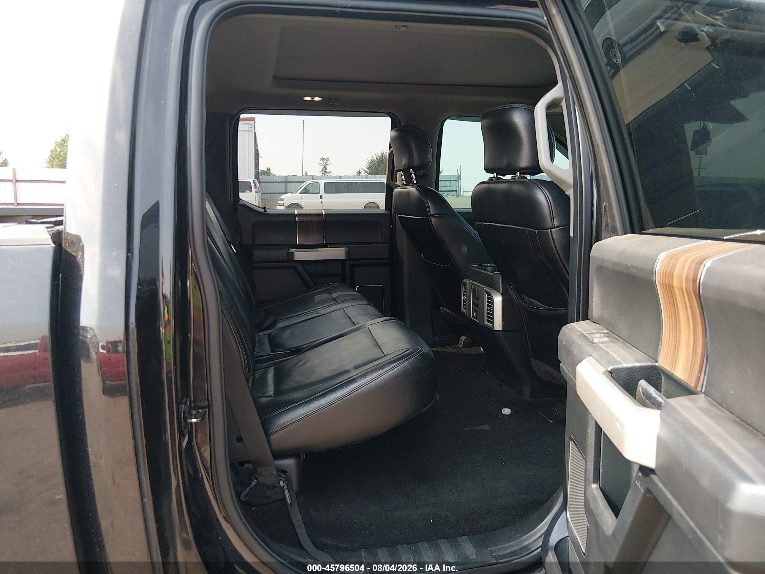 2015 Ford F-150 Lariat Black vin: 1FTEW1EG6FFB51835