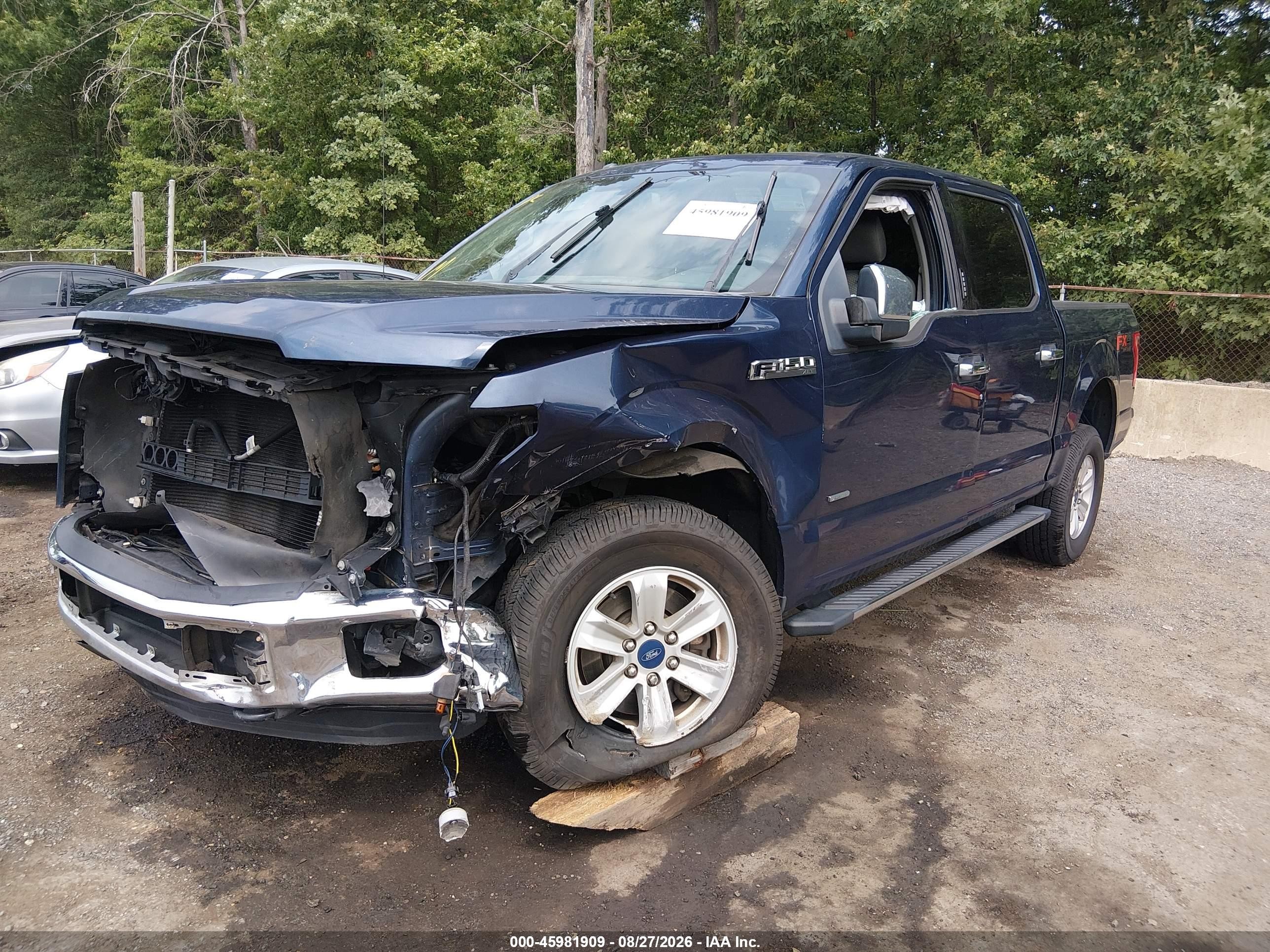 2015 Ford F-150 Xlt Blue vin: 1FTEW1EG6FFC12455