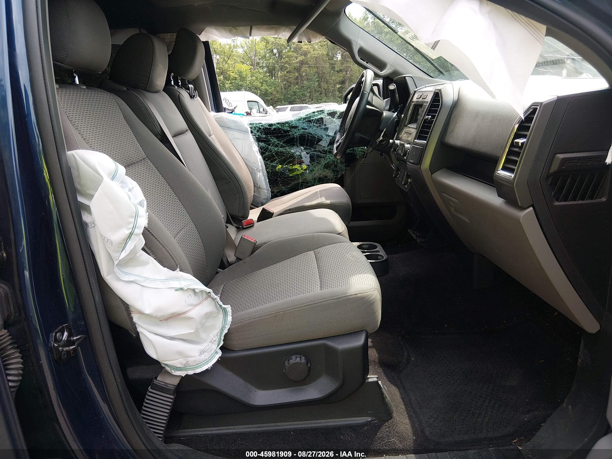 2015 Ford F-150 Xlt Blue vin: 1FTEW1EG6FFC12455