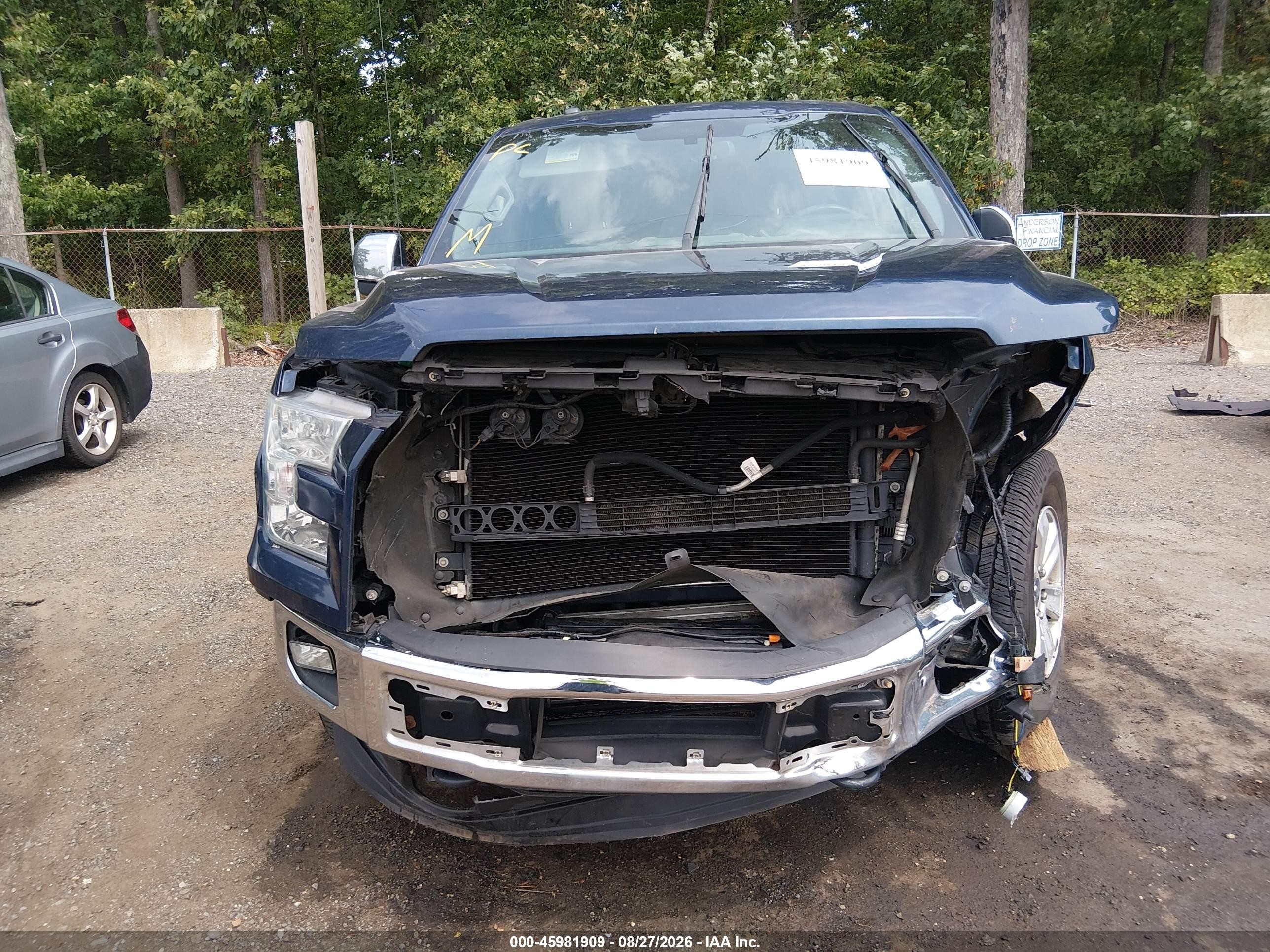 2015 Ford F-150 Xlt Blue vin: 1FTEW1EG6FFC12455