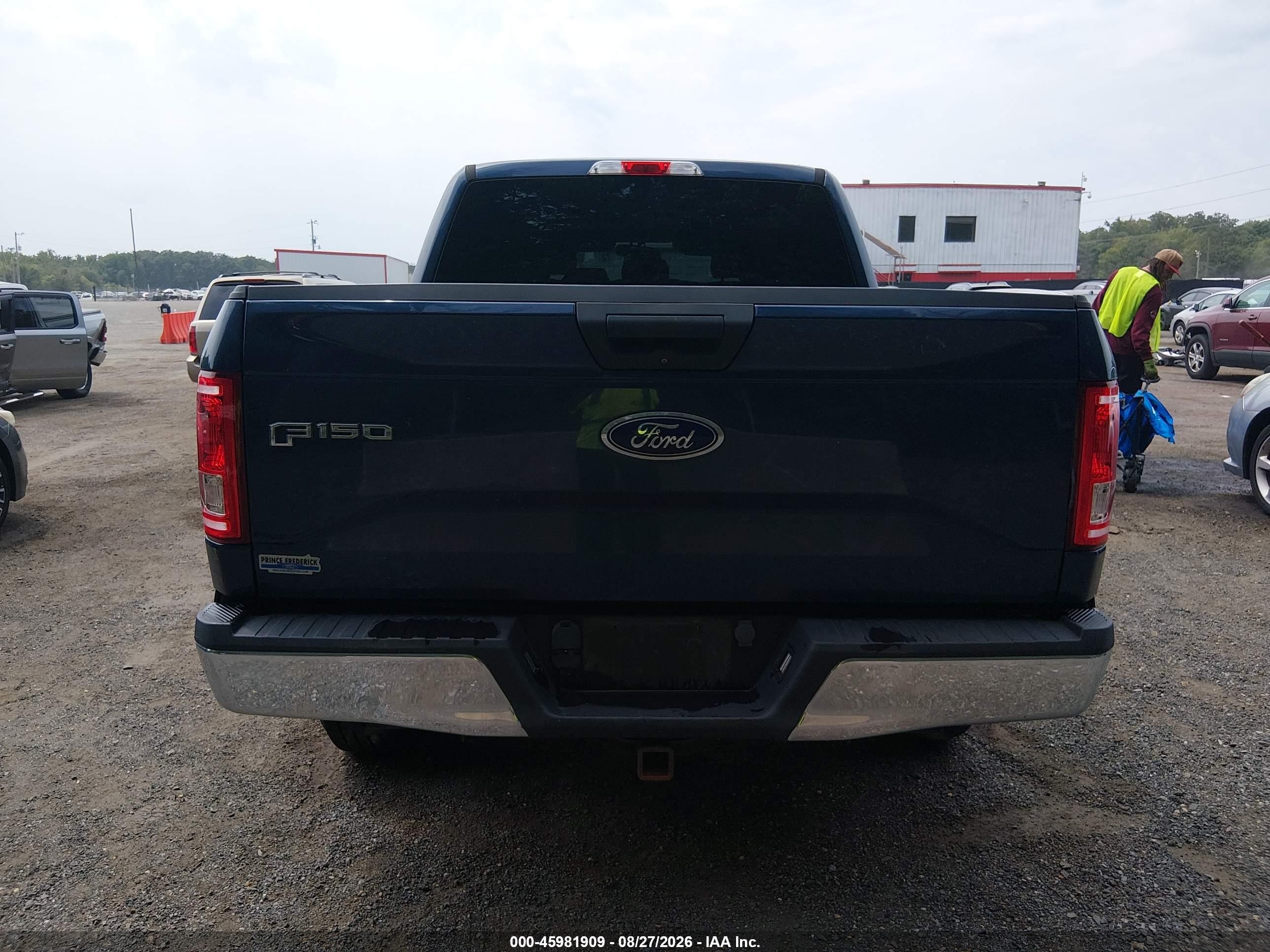 2015 Ford F-150 Xlt Blue vin: 1FTEW1EG6FFC12455