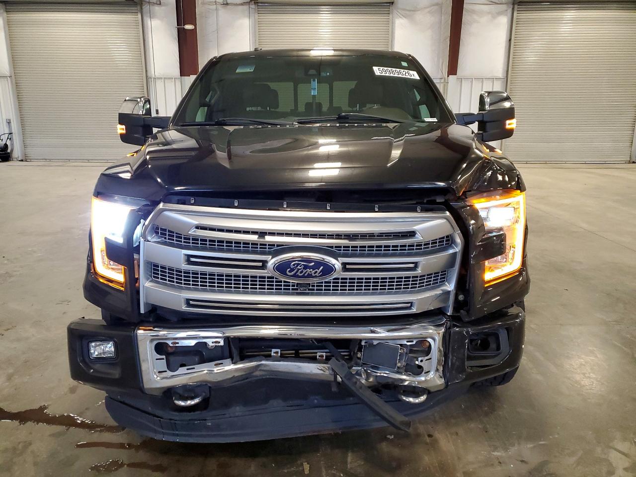 2015 Ford F150 Supercrew Black vin: 1FTEW1EG6FFC15002
