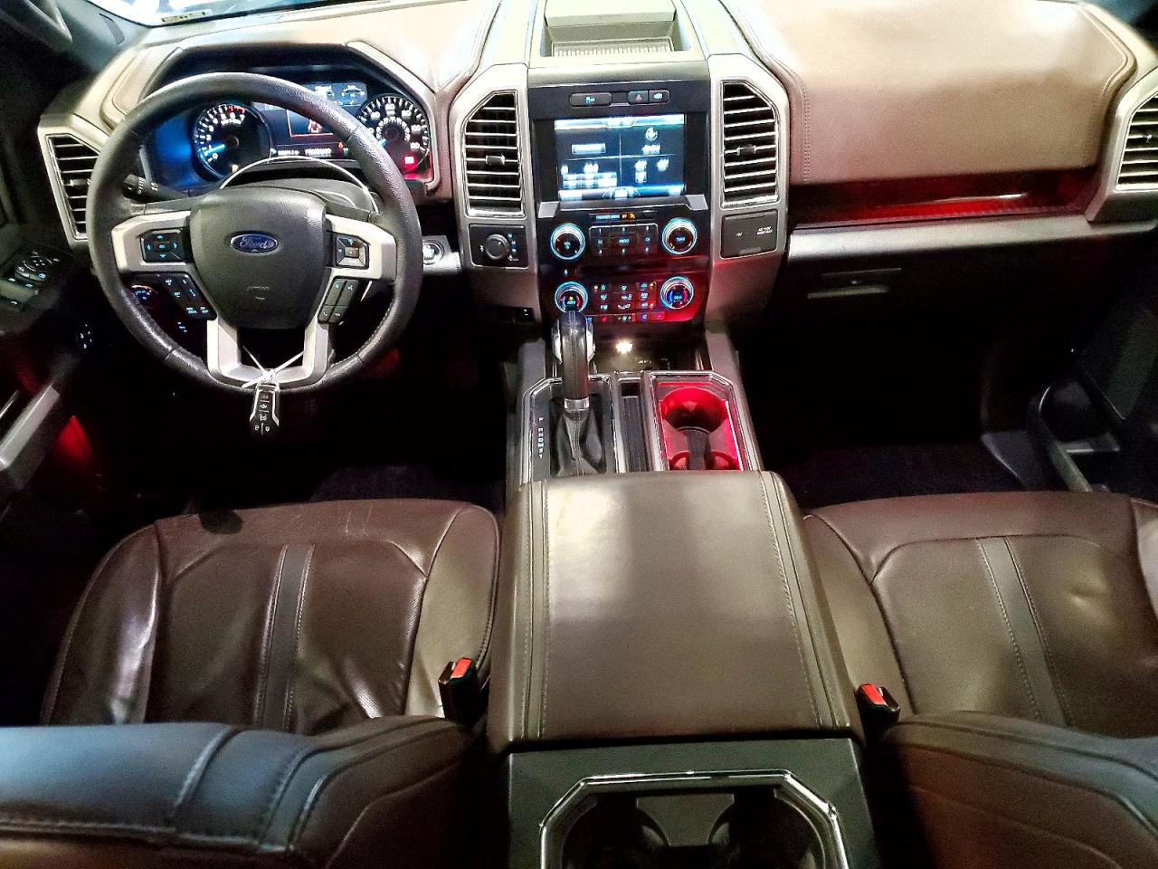 2015 Ford F150 Supercrew Black vin: 1FTEW1EG6FFC15002