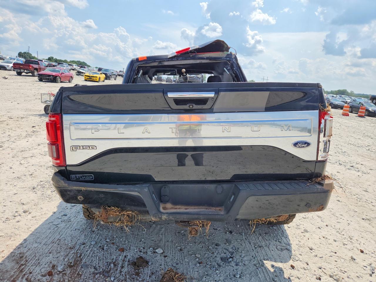 2015 Ford F150 Supercrew Черный vin: 1FTEW1EG6FFC18871