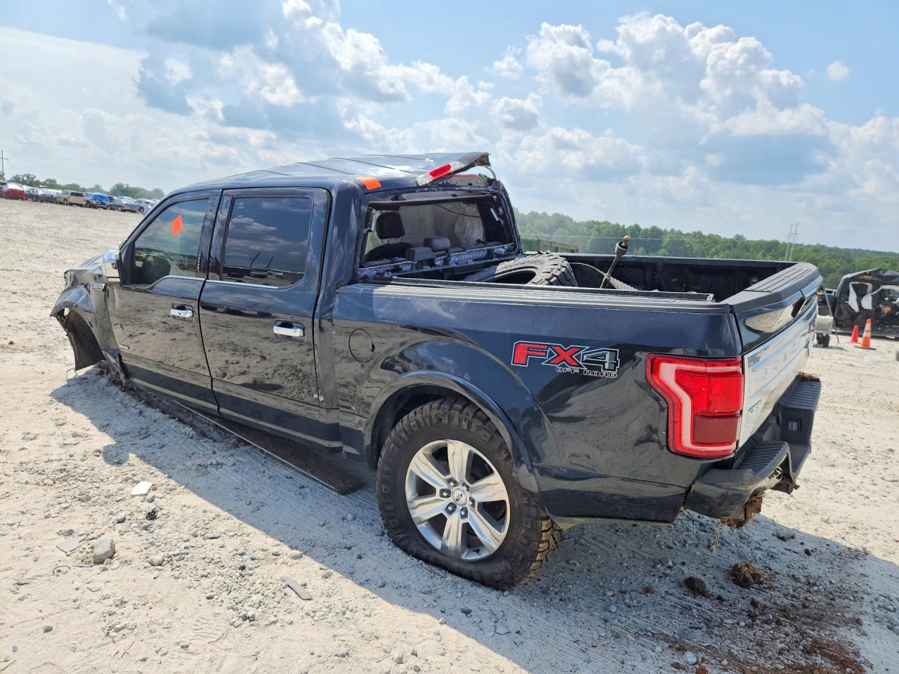 2015 Ford F150 Supercrew Черный vin: 1FTEW1EG6FFC18871