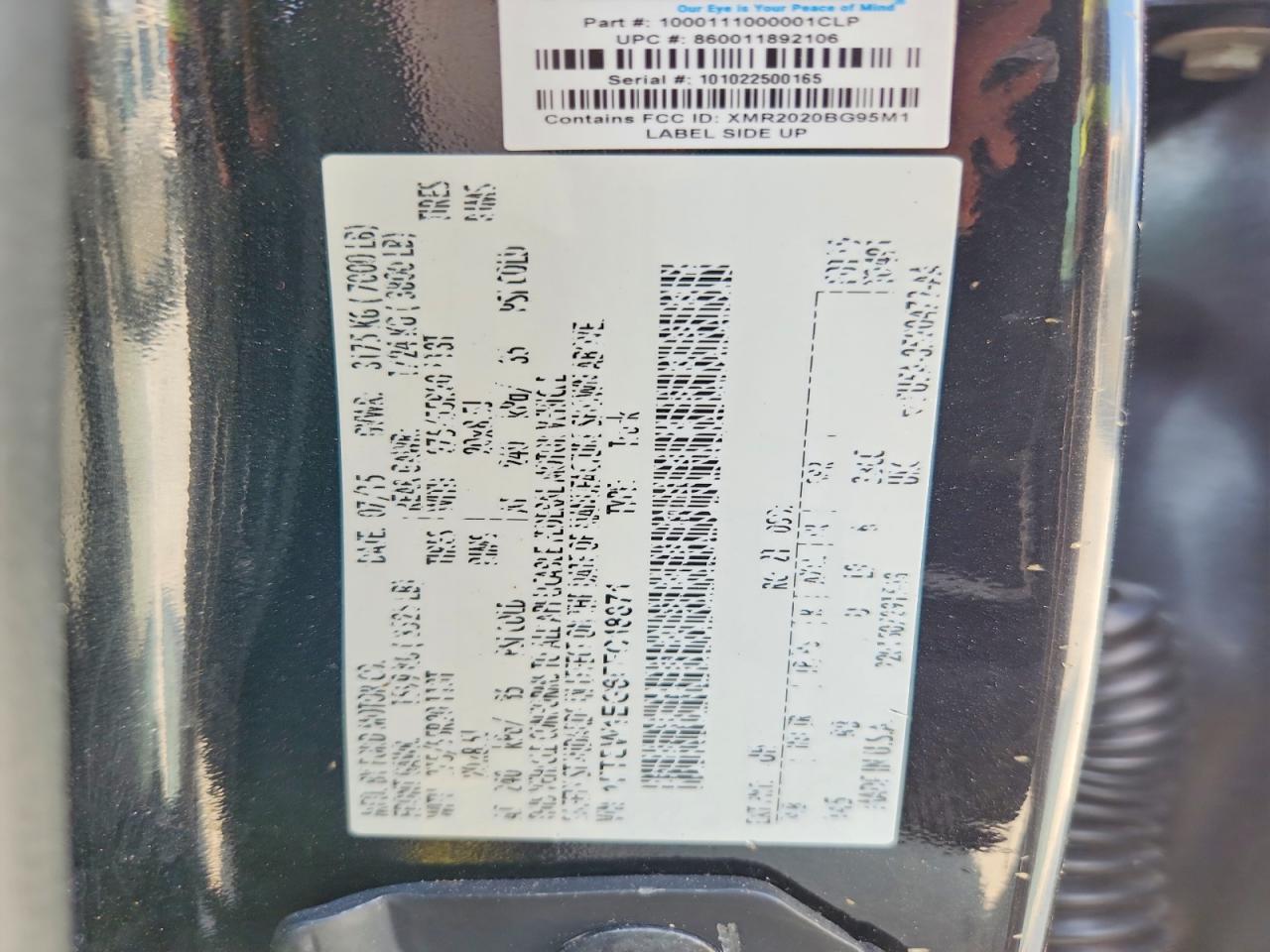 2015 Ford F150 Supercrew Черный vin: 1FTEW1EG6FFC18871