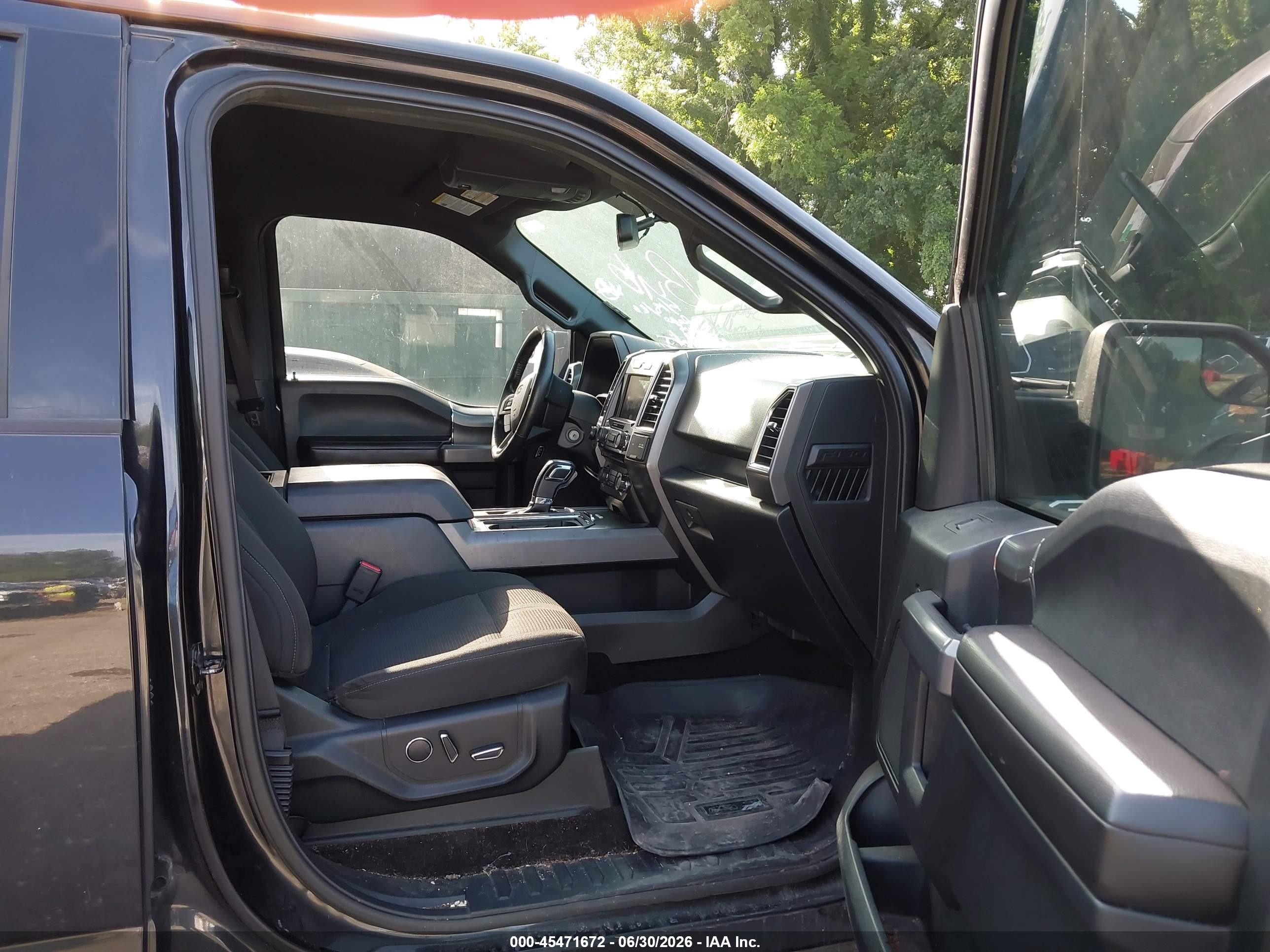 2015 Ford F-150 Xlt Black vin: 1FTEW1EG6FKD57535