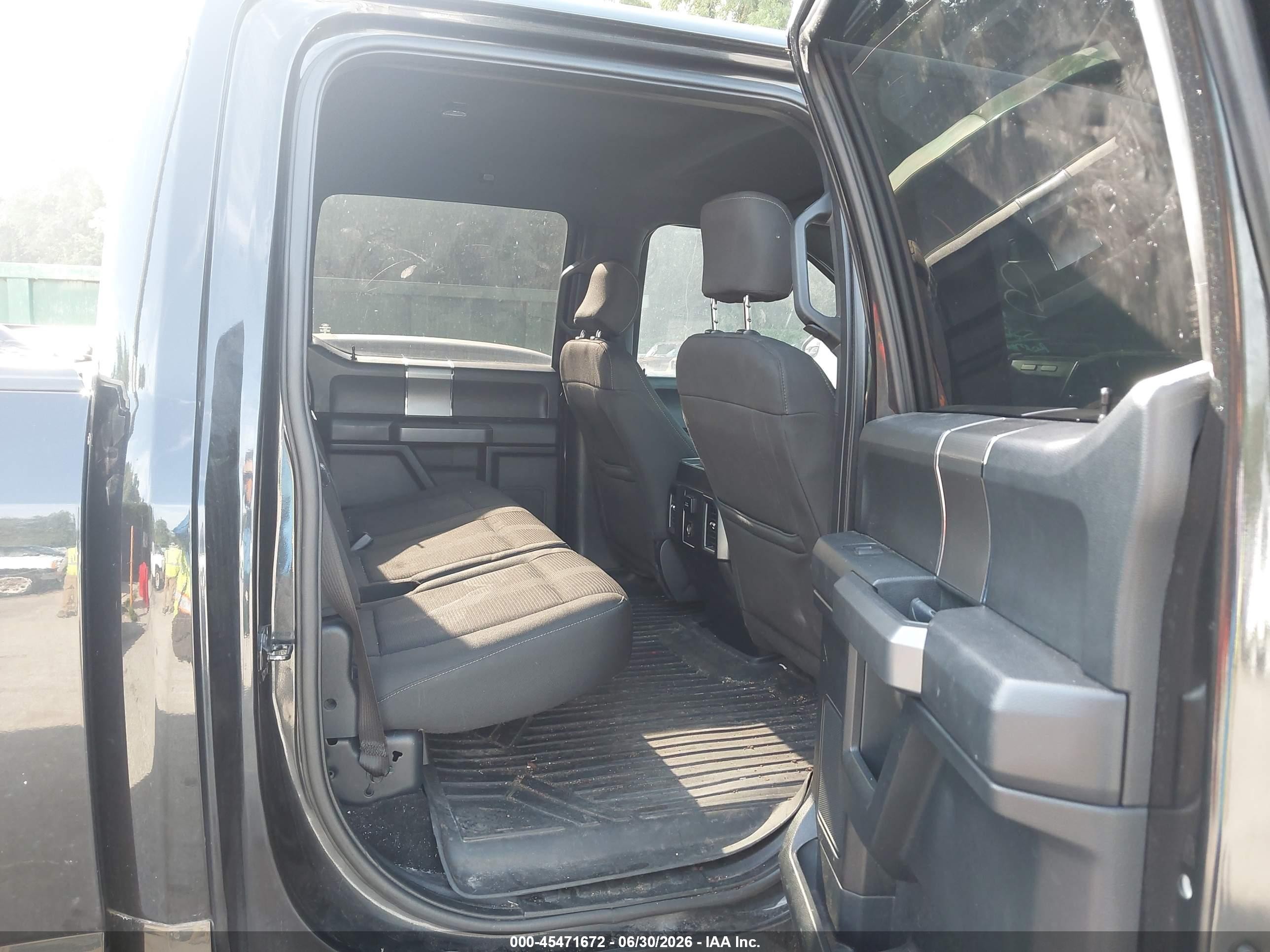 2015 Ford F-150 Xlt Black vin: 1FTEW1EG6FKD57535