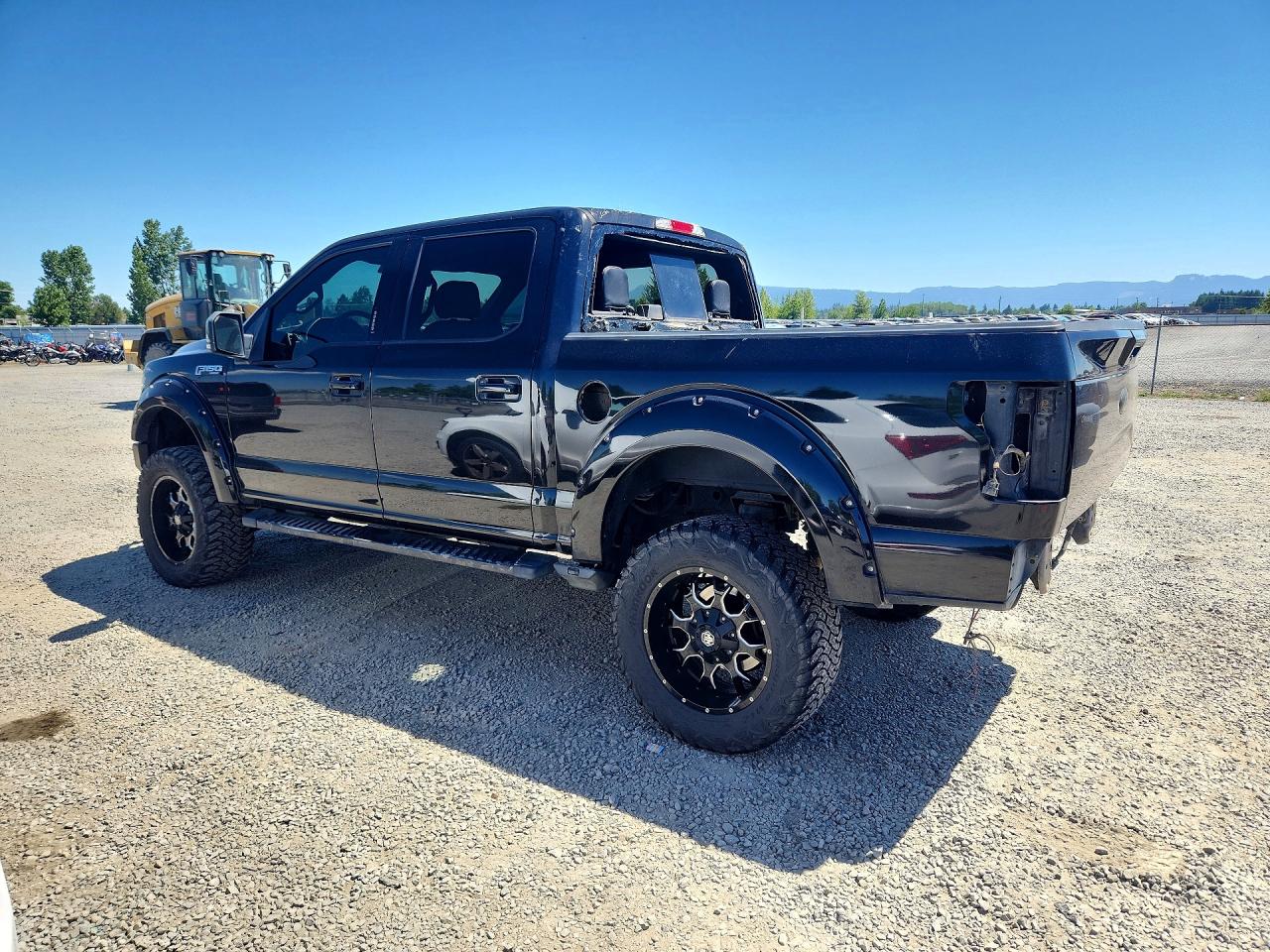2015 Ford F150 Supercrew Black vin: 1FTEW1EG6FKD73587