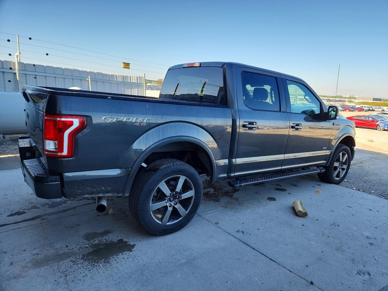 2015 Ford F150 Supercrew Black vin: 1FTEW1EG6FKD79194