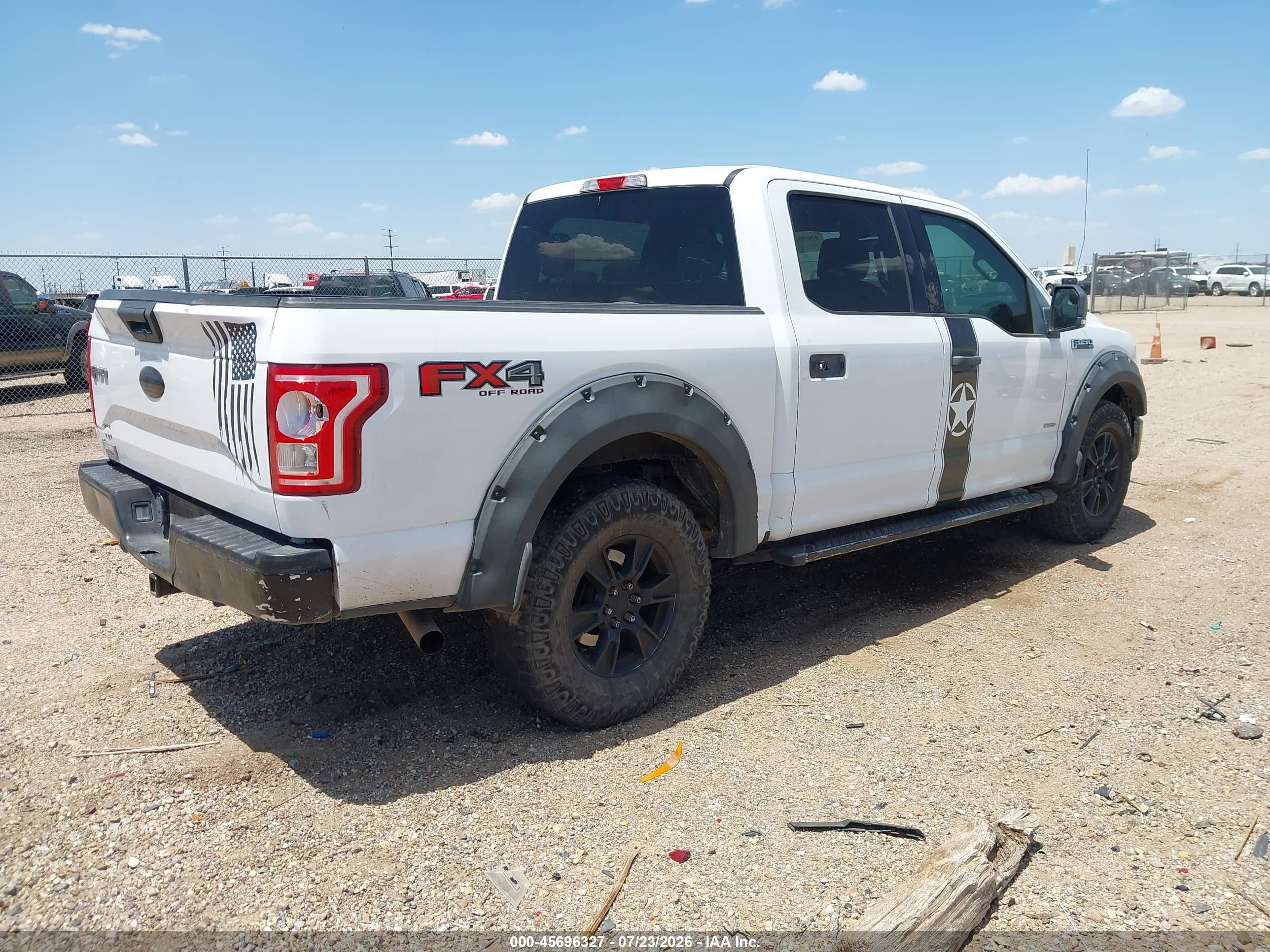 2015 Ford F-150 Xlt White vin: 1FTEW1EG6FKE29186