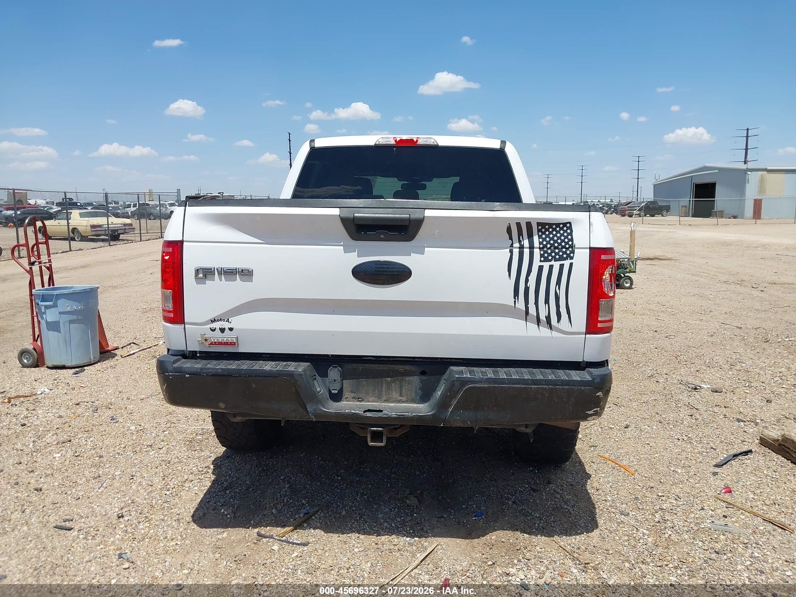 2015 Ford F-150 Xlt White vin: 1FTEW1EG6FKE29186