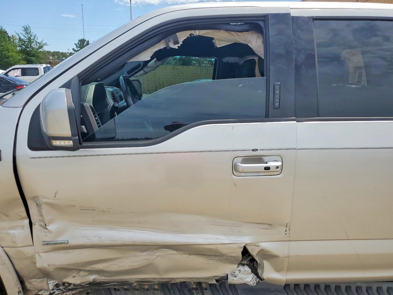 2015 Ford F150 Supercrew Silver vin: 1FTEW1EG6FKF17042