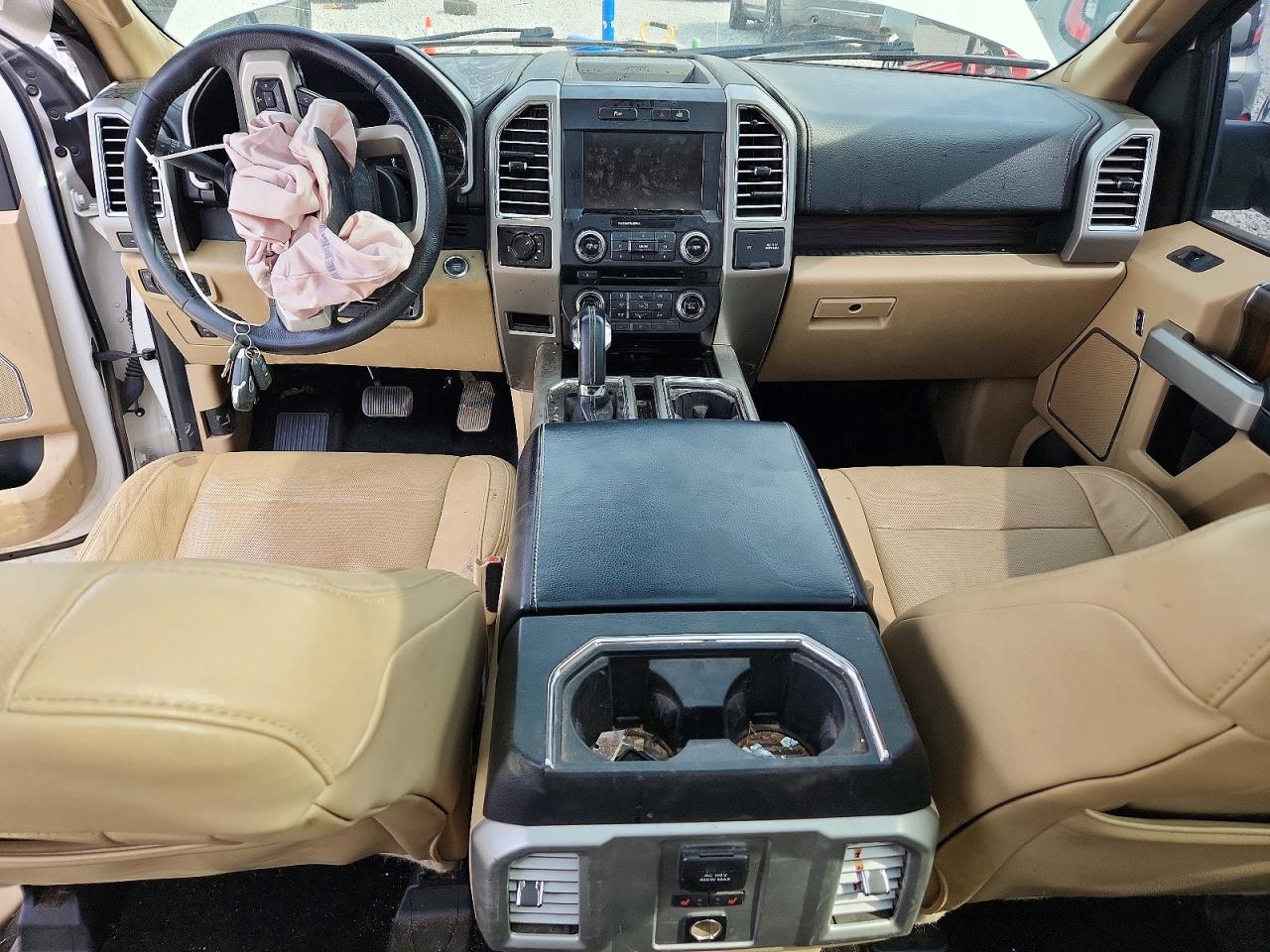 2015 Ford F150 Supercrew Black vin: 1FTEW1EG7FFA22941