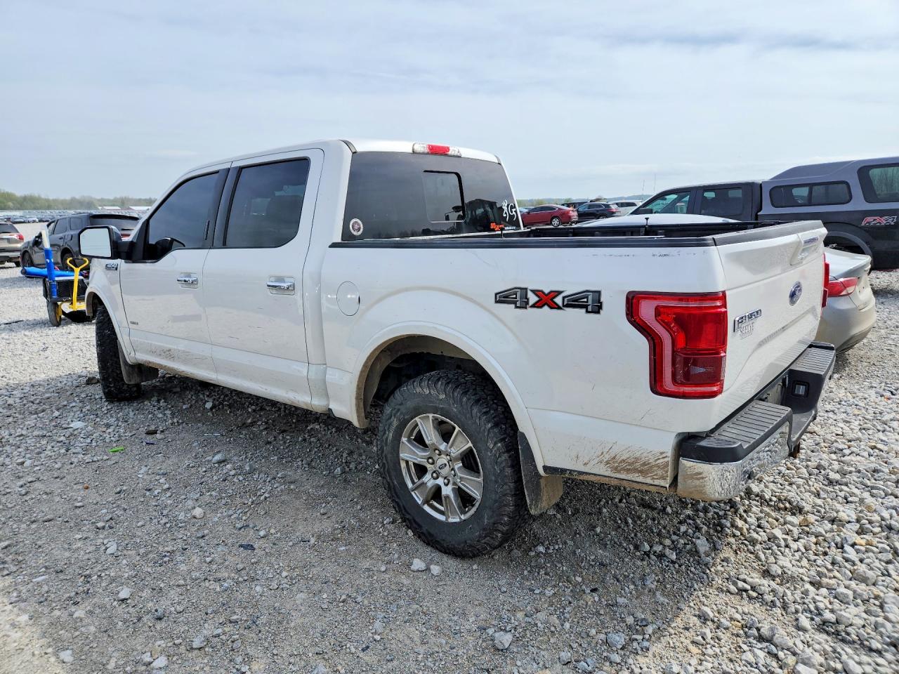 2015 Ford F150 Supercrew Black vin: 1FTEW1EG7FFA22941