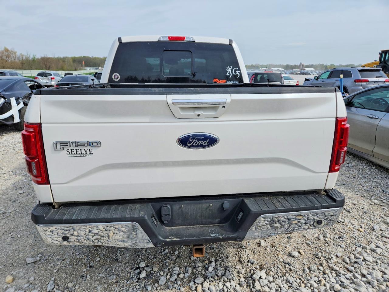 2015 Ford F150 Supercrew Black vin: 1FTEW1EG7FFA22941