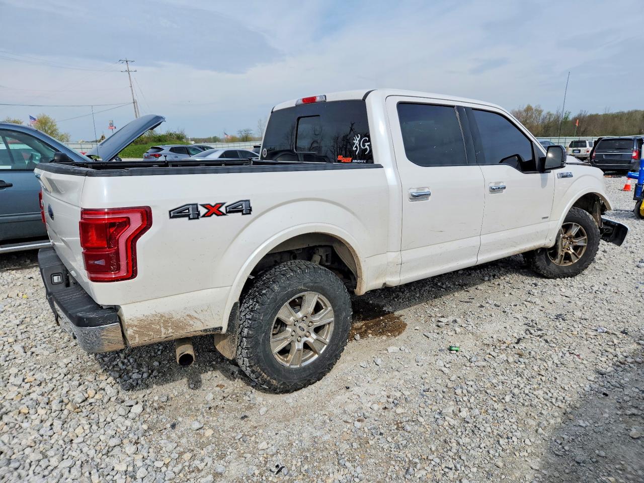 2015 Ford F150 Supercrew Black vin: 1FTEW1EG7FFA22941