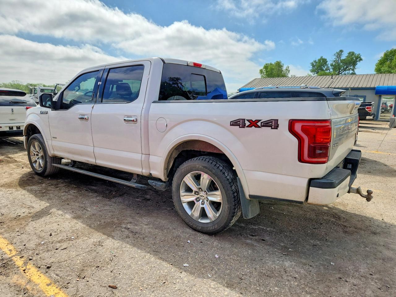 2015 Ford F150 Supercrew White vin: 1FTEW1EG7FFA33891