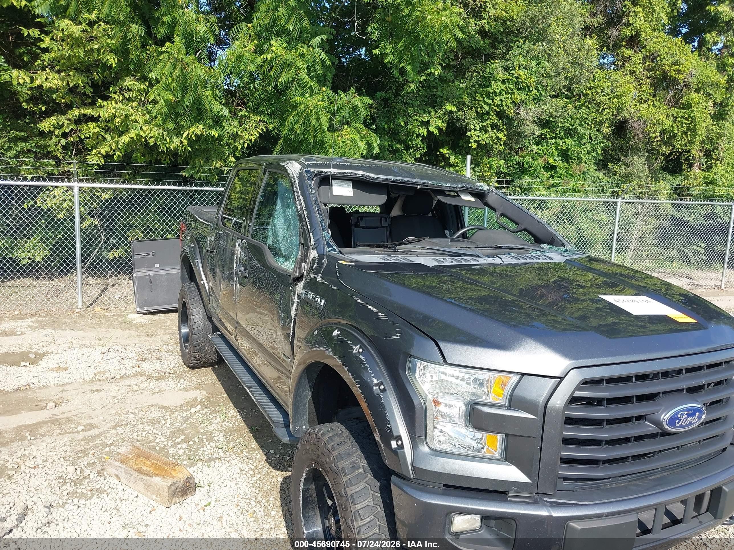 2015 Ford F-150 Xlt Pewter vin: 1FTEW1EG7FFA66907