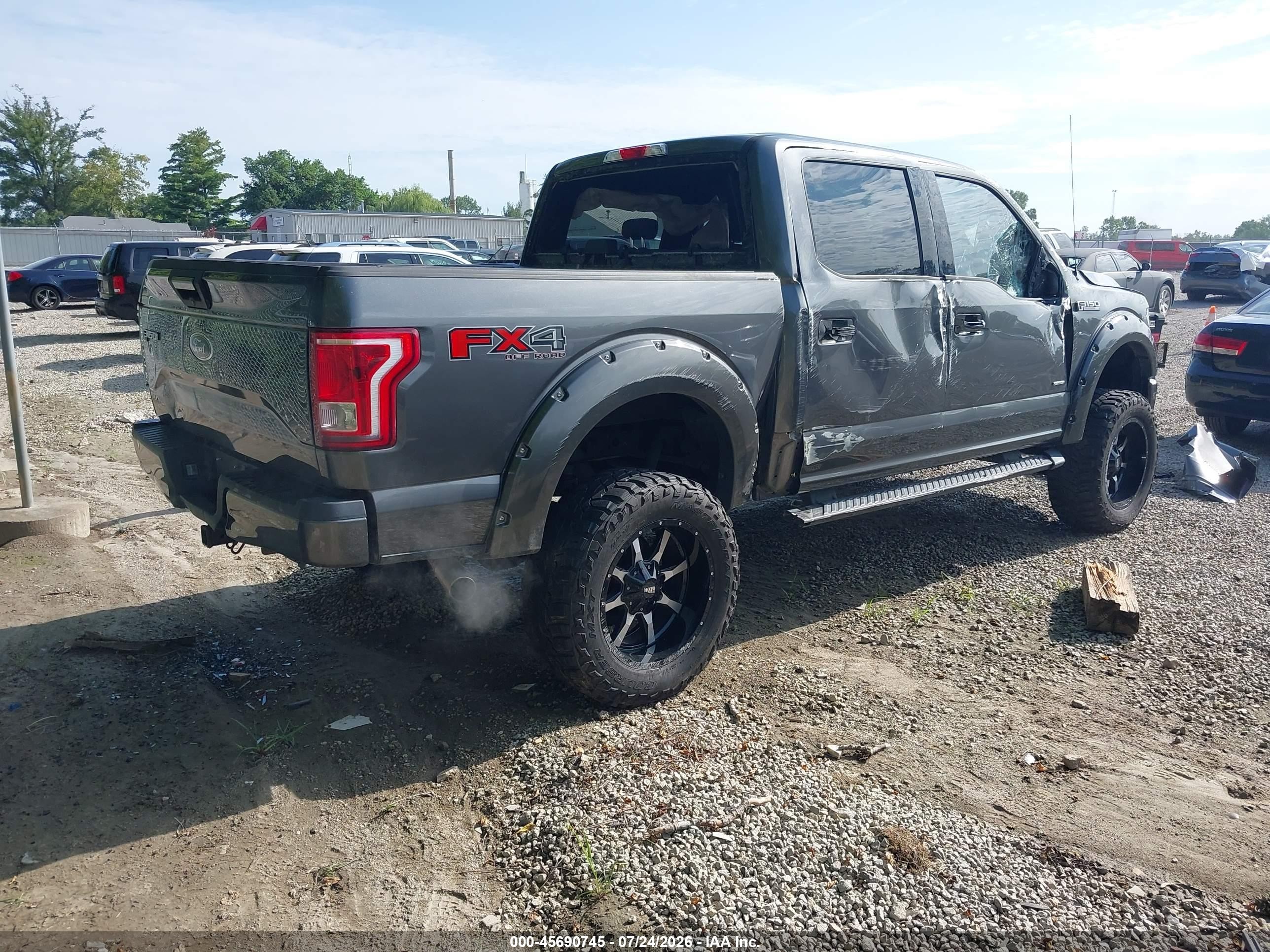 2015 Ford F-150 Xlt Pewter vin: 1FTEW1EG7FFA66907