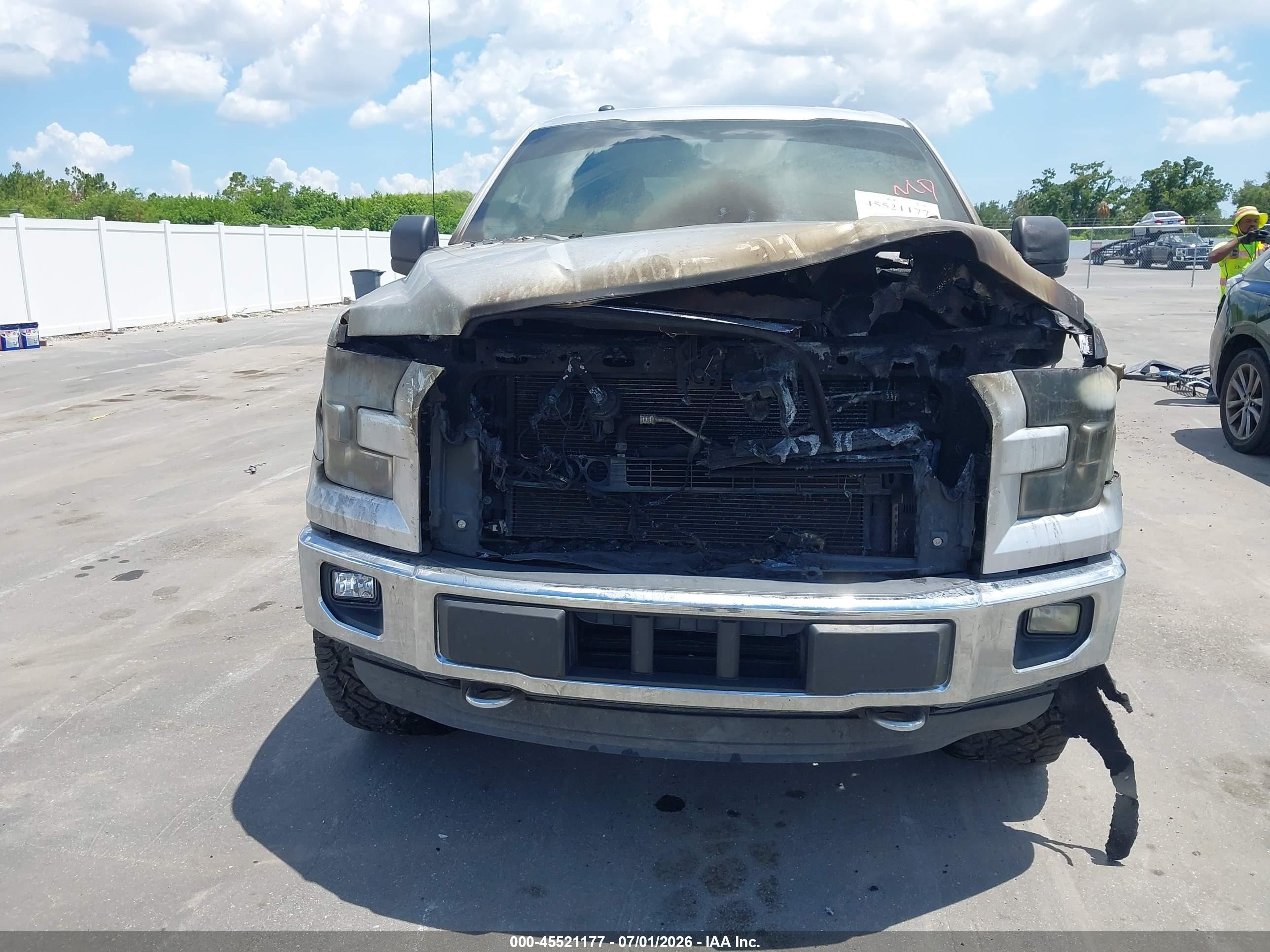 2015 Ford F-150 King Ranch/lariat/platinum/xl/xlt Silver vin: 1FTEW1EG7FFA67703