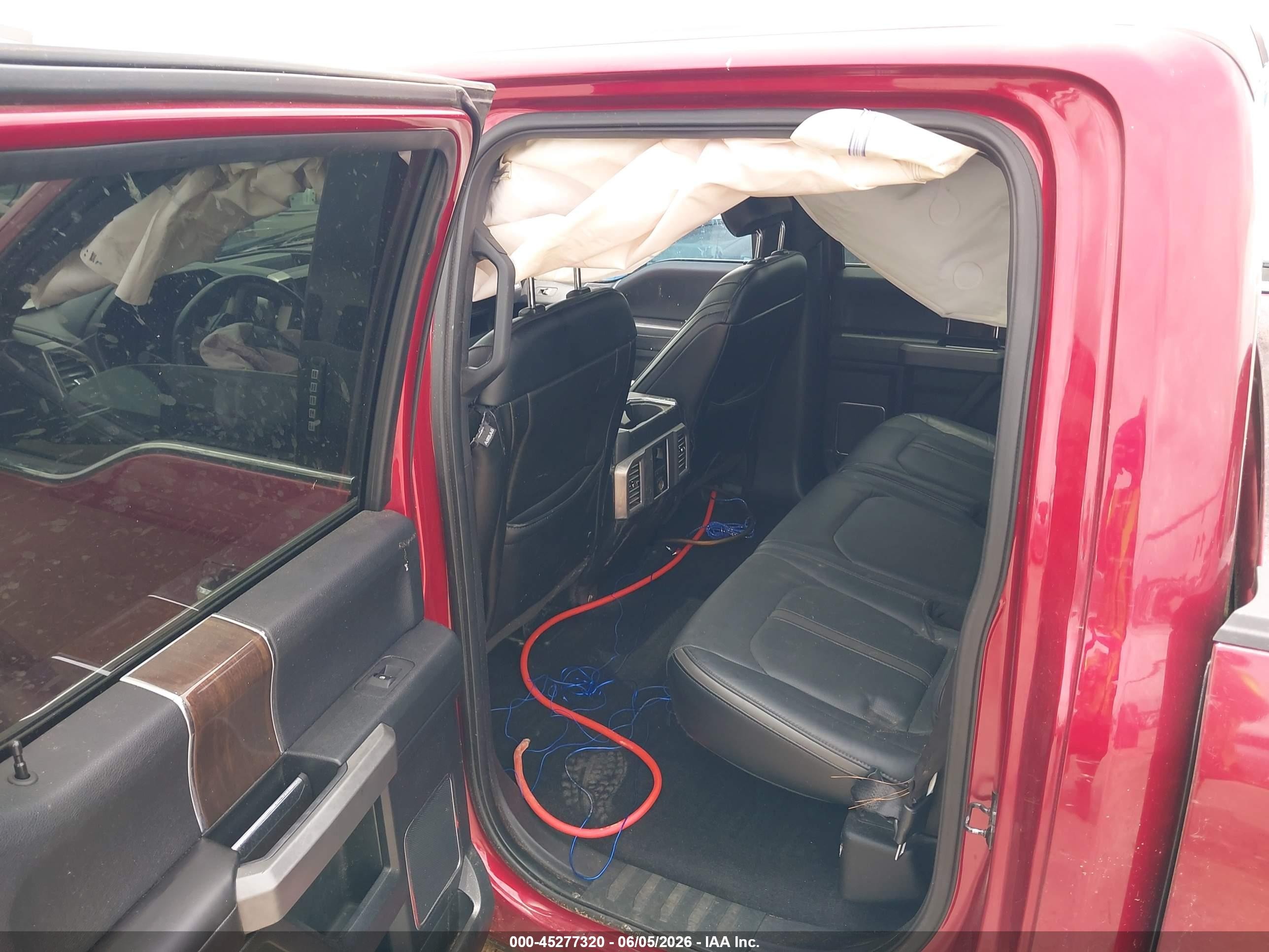 2015 Ford F-150 Platinum Maroon vin: 1FTEW1EG7FFD07879