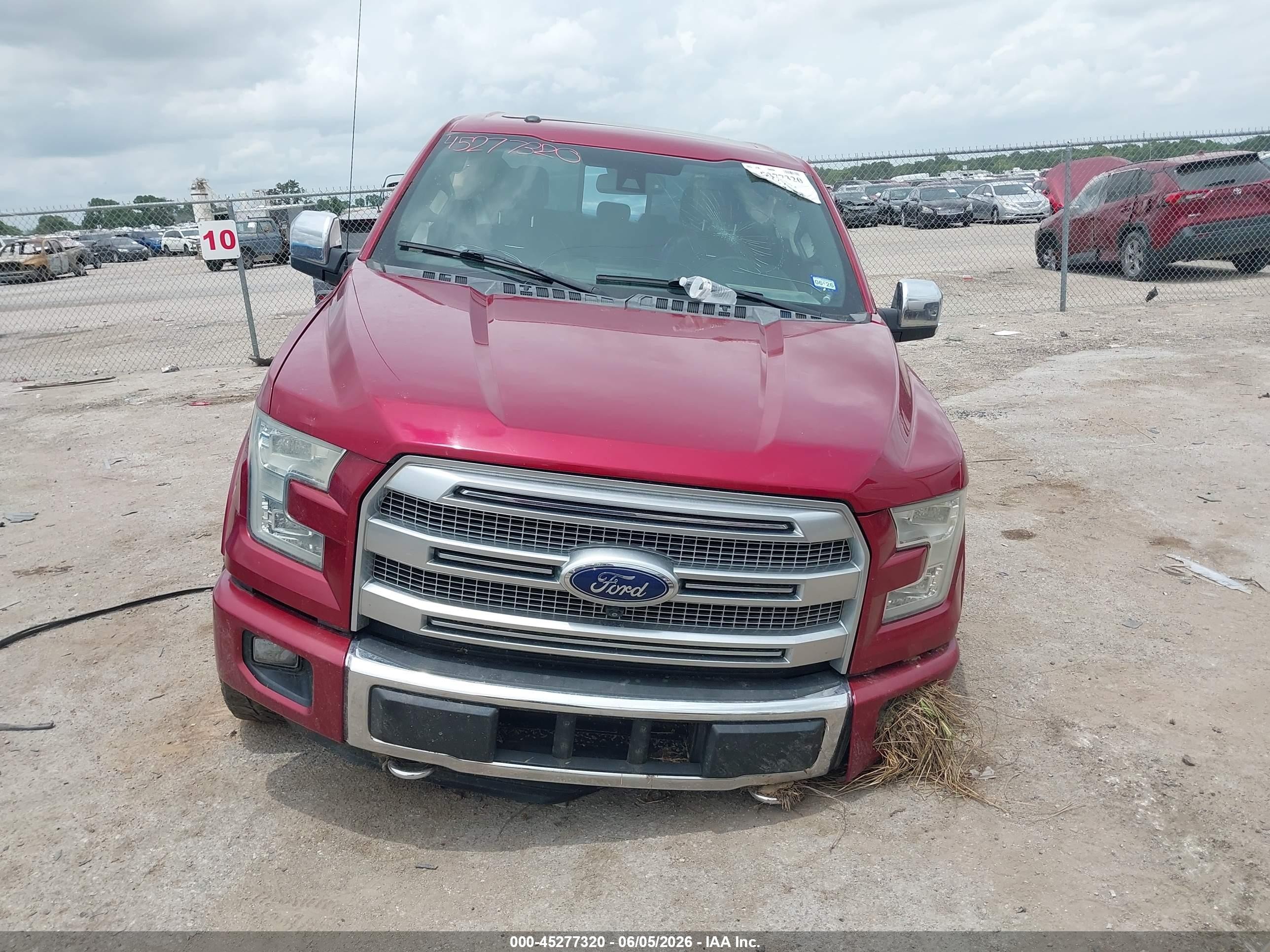 2015 Ford F-150 Platinum Maroon vin: 1FTEW1EG7FFD07879