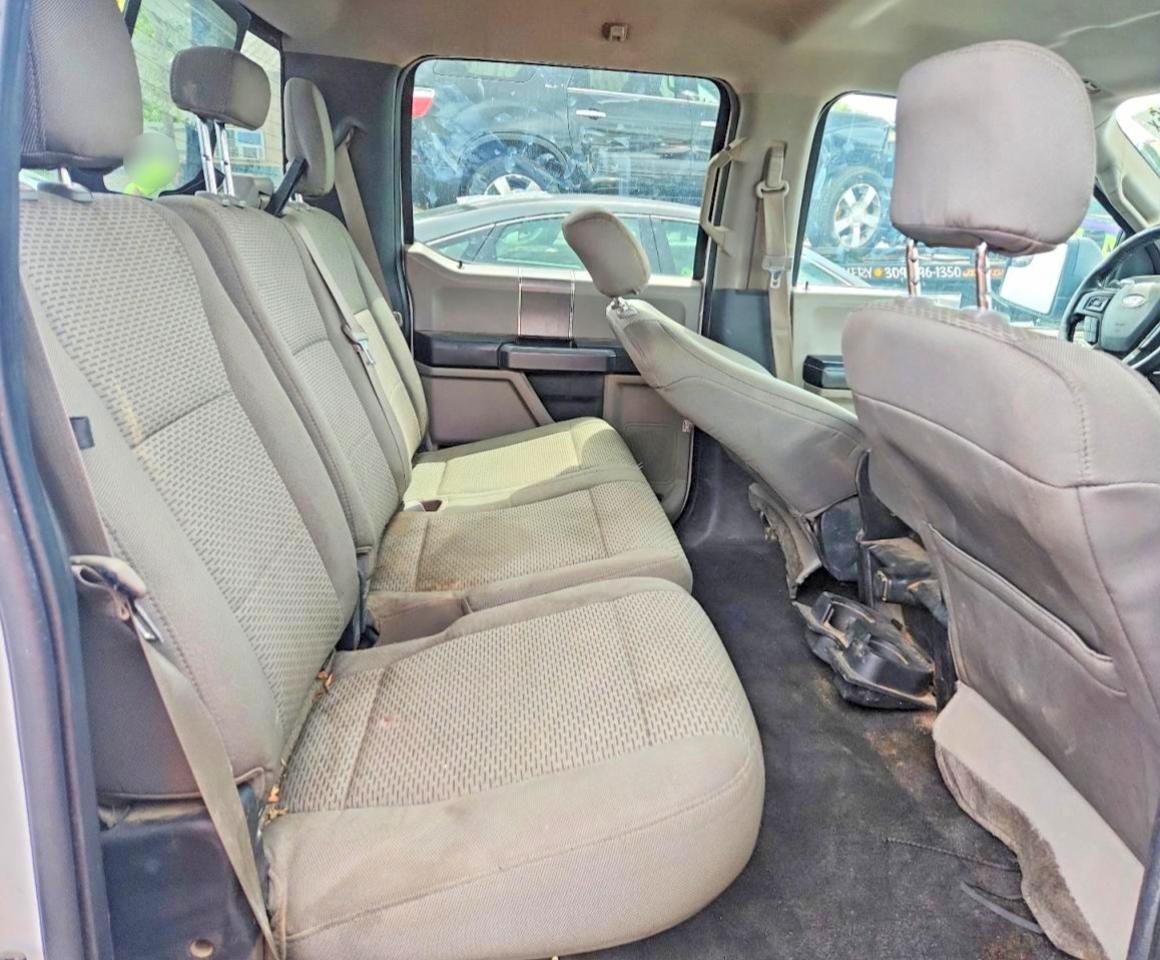 2015 Ford F150 Supercrew White vin: 1FTEW1EG7FKD24737